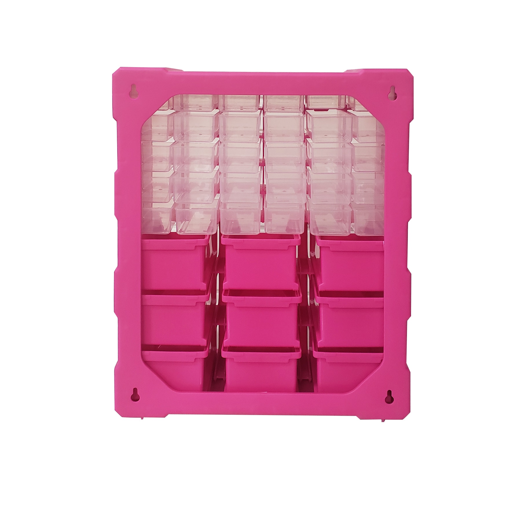 The Original Pink Box 39-Compartment Plastic Small Parts Organizer in the  Small Parts Organizers department at