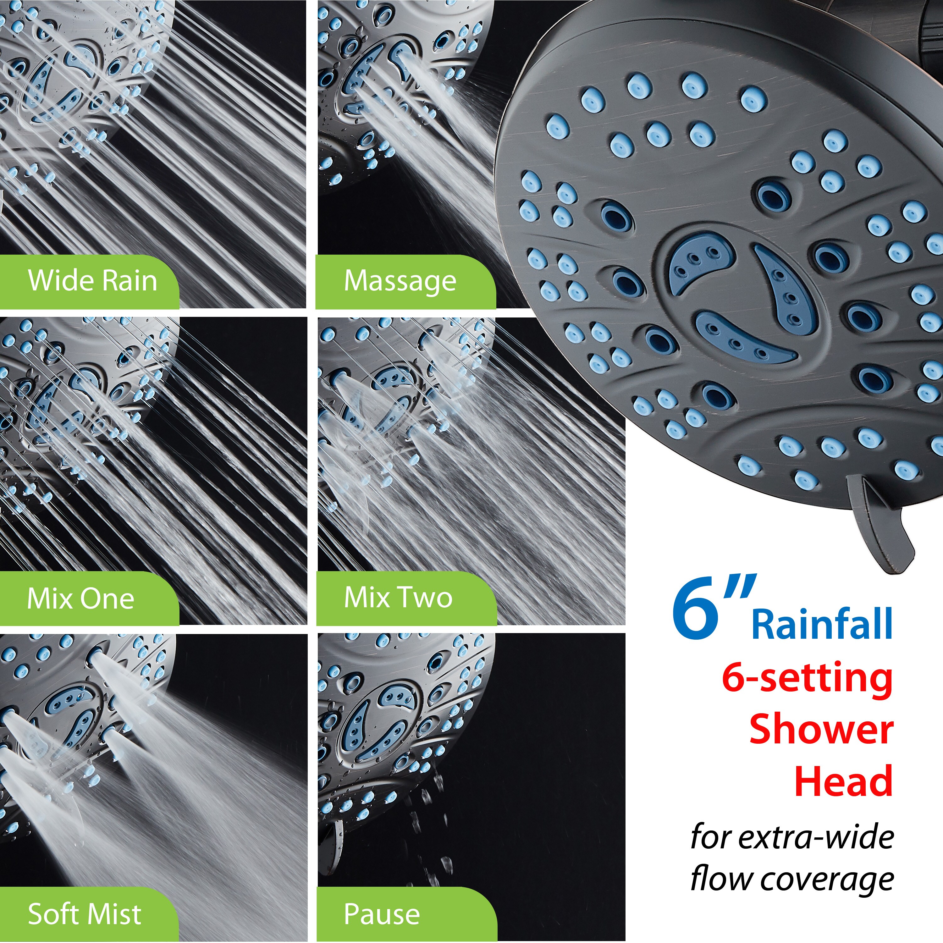 AquaCare 43337 Fixed-Showerhead - View #8