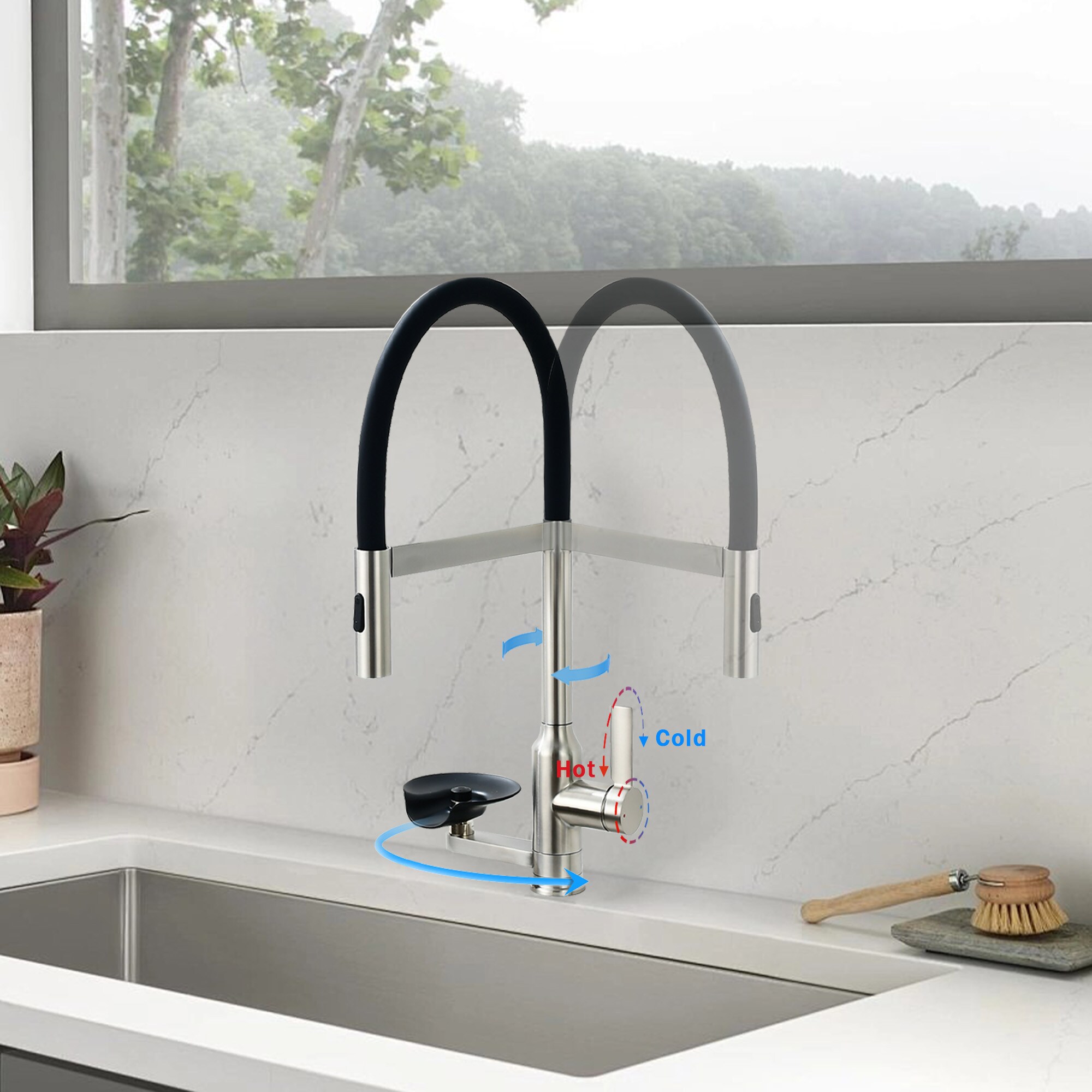 Numhew NHWILL24704 Kitchen-Faucets - View #7