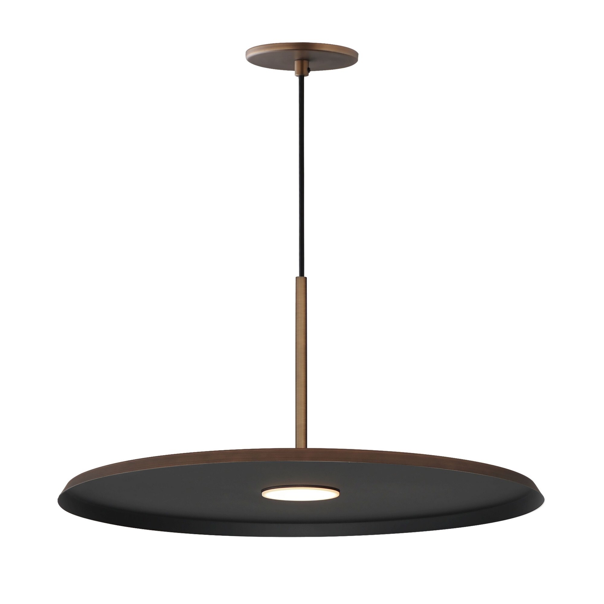 ET2 Berliner 12W 1 LED Large Pendant by - E34002 at Lowes.com