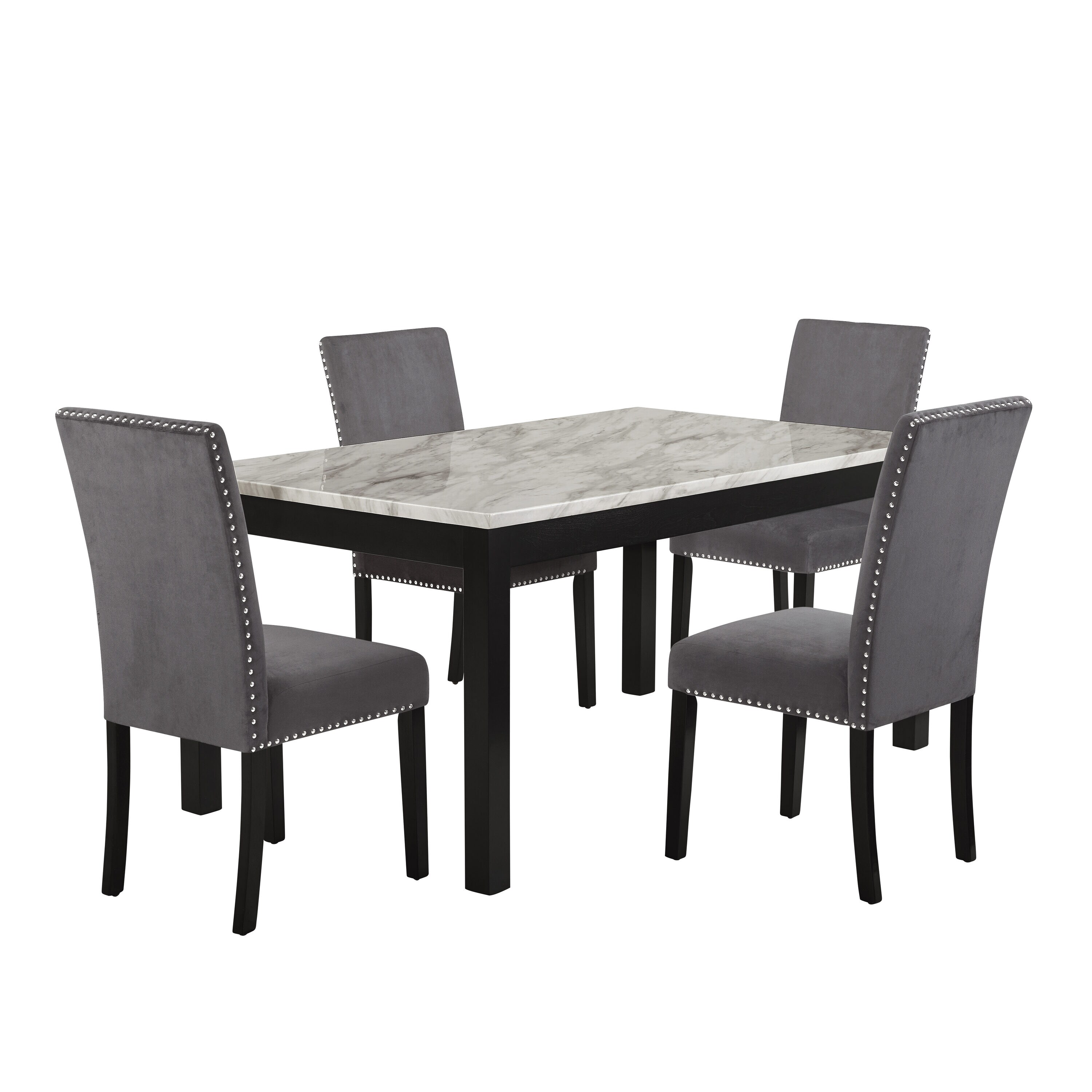 New Classic Furniture 41-400-GYD4C Dining-Sets - View #3