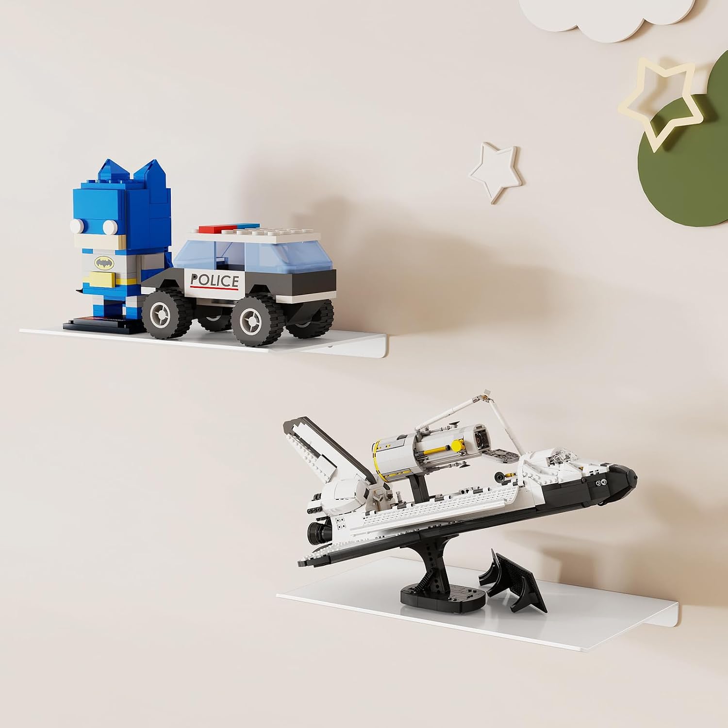 SPACELEAD SPY1-B0F8BCY81P Wall-Mounted-Shelving - View #4