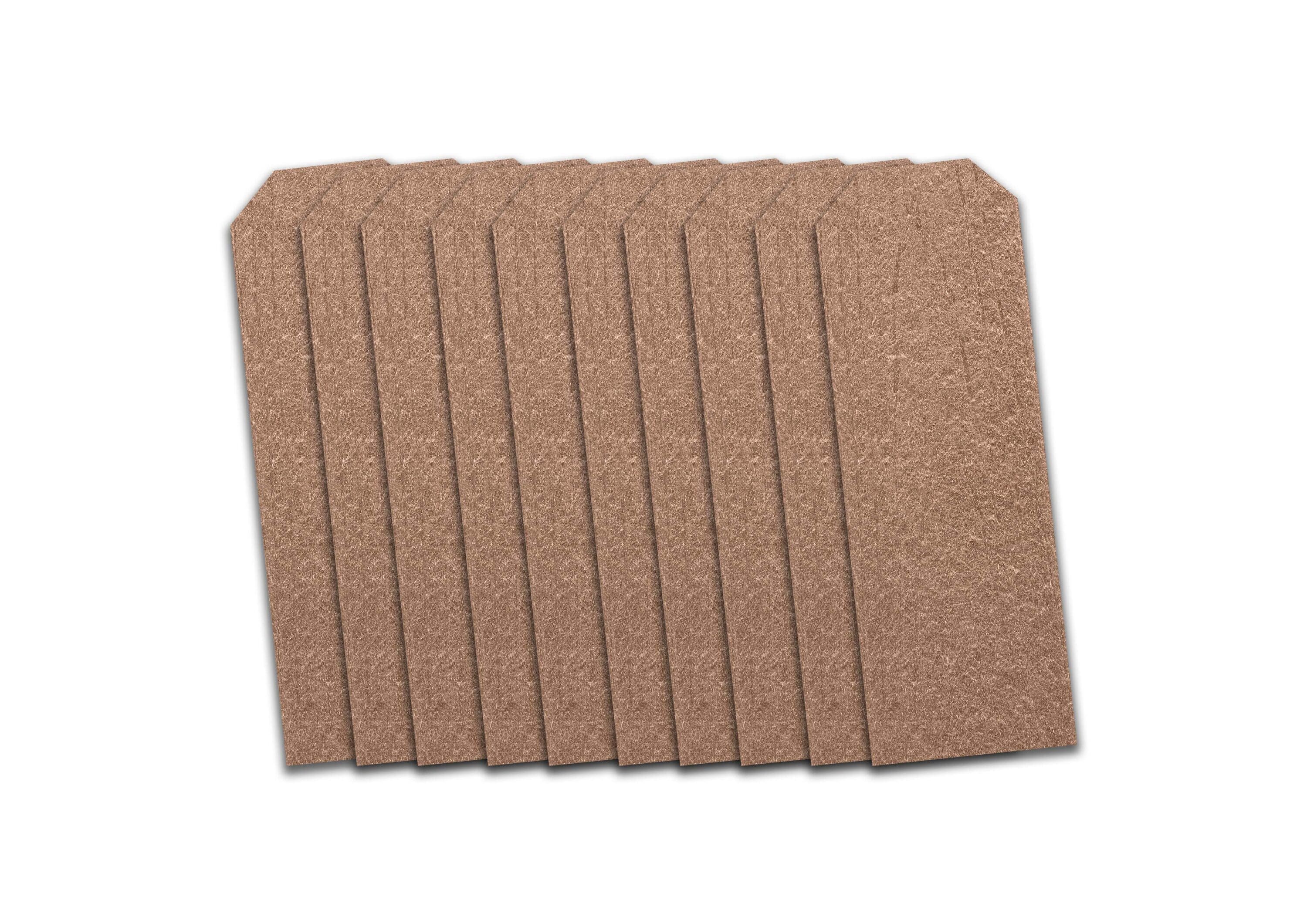 Natures Composites 310TB069DE-10PK 3/8-in x 3-1/2-in W x 5.75-ft H Timber Brown Dog Ear Composite Fence Picket