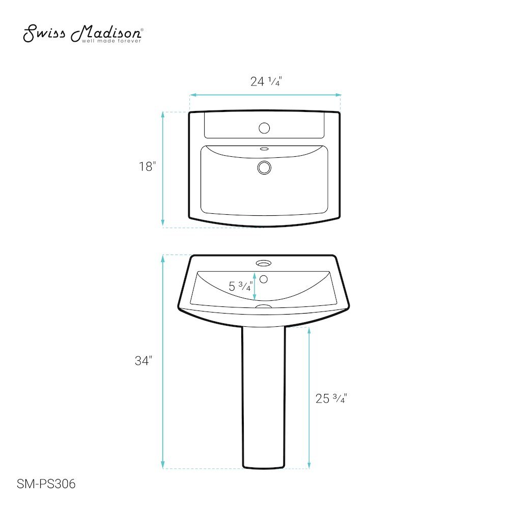 Swiss Madison SM-5-PS306 Lavatory-Faucets - View #6