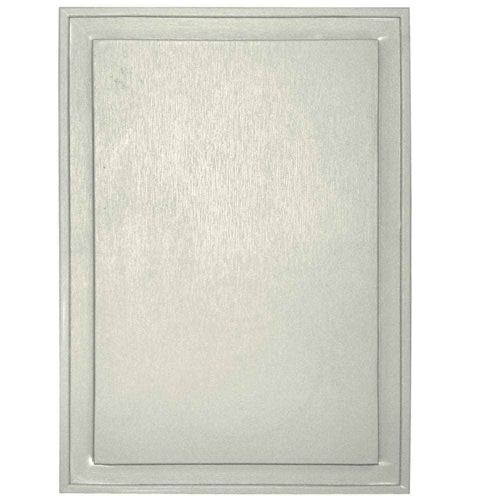 Builders Edge 130120009034 10-in x 14-in Parchment Vinyl Universal Mounting Block