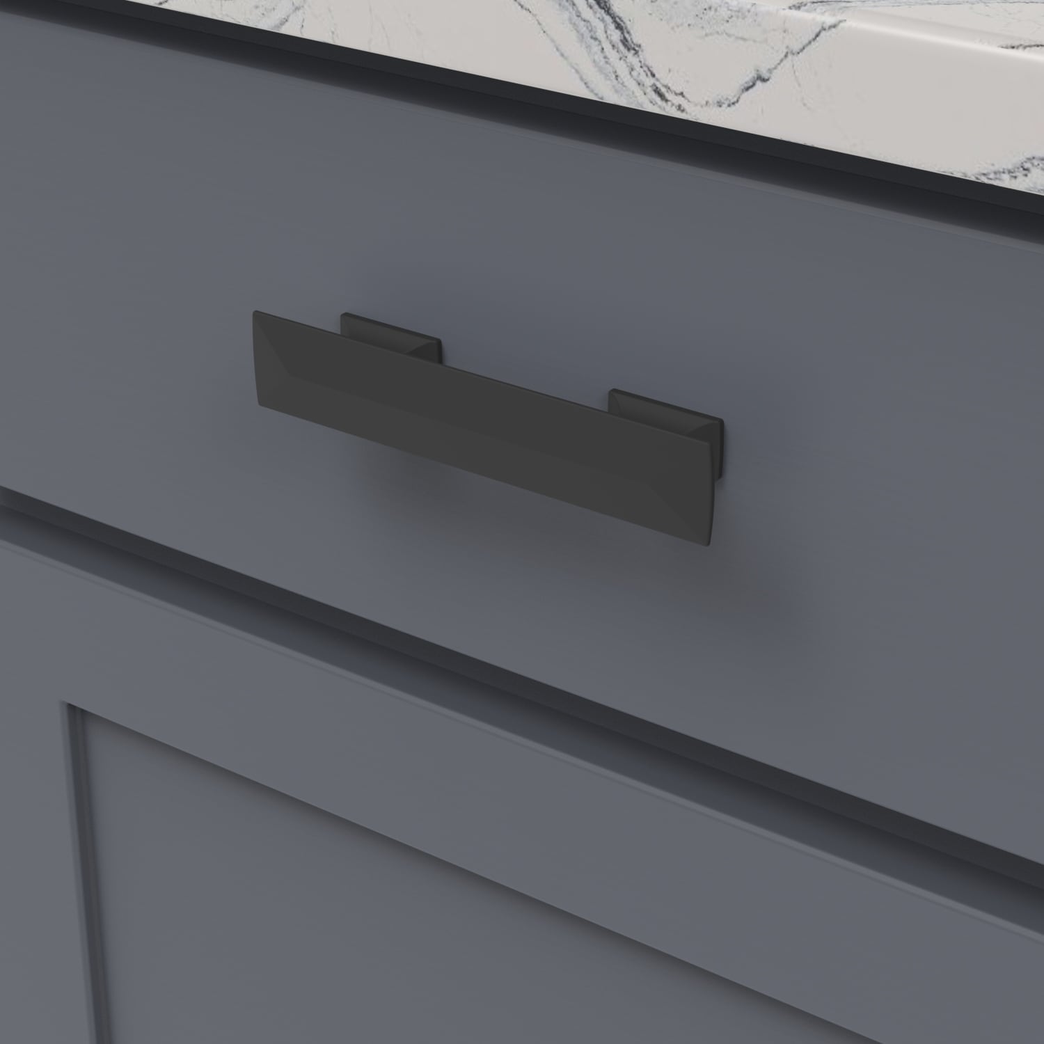 Hickory Hardware P2153-MB Cabinet-Pulls - View #3