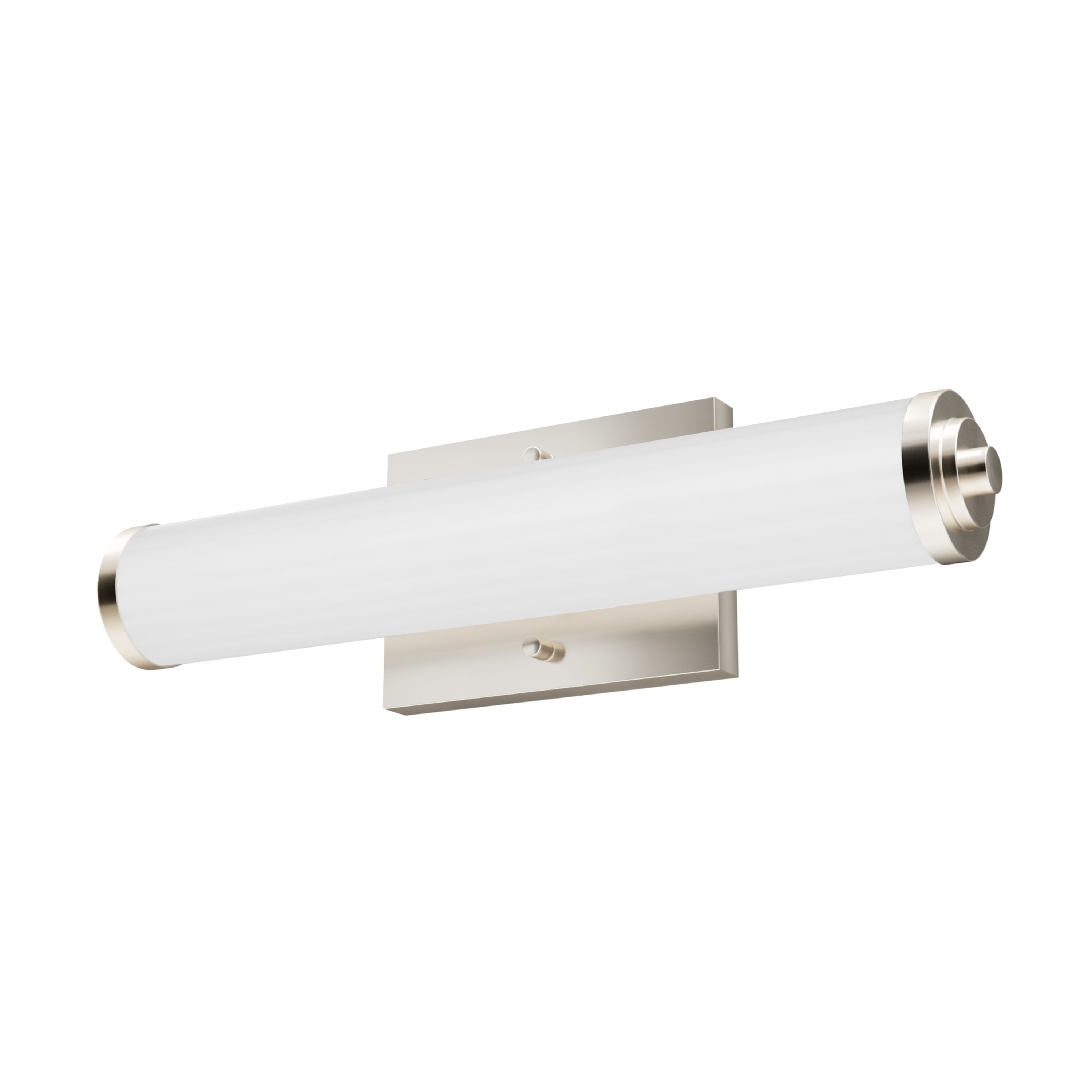 Hunter 19942 Holly Grove 18-in 2 -Light Brushed Nickel Traditional Vanity light