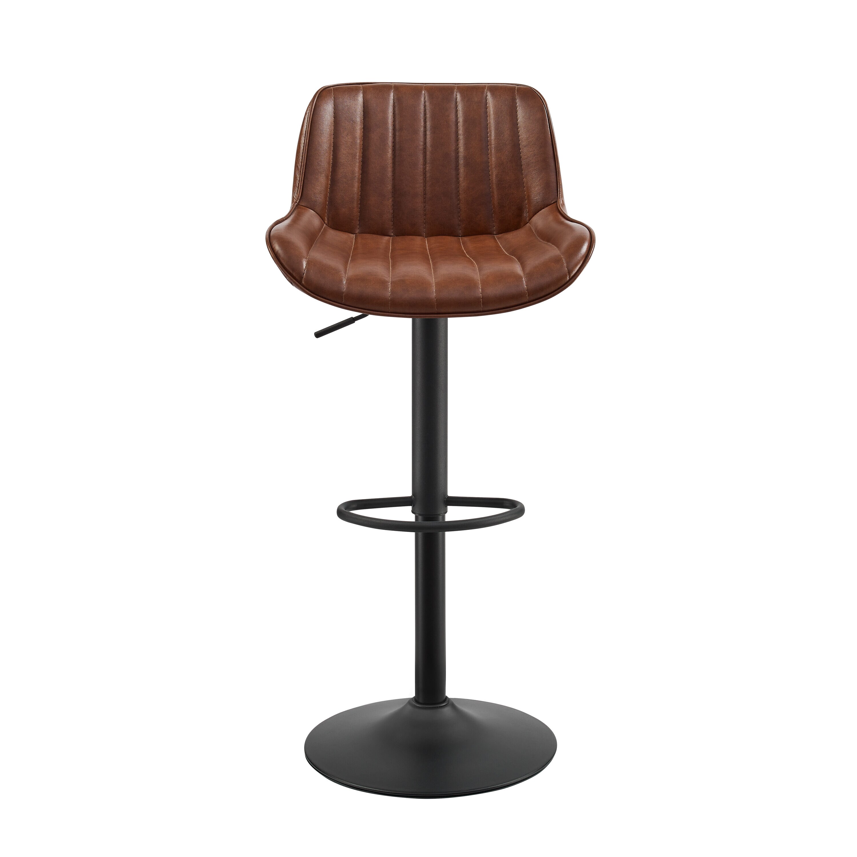 Cognac swivel bar stools hotsell