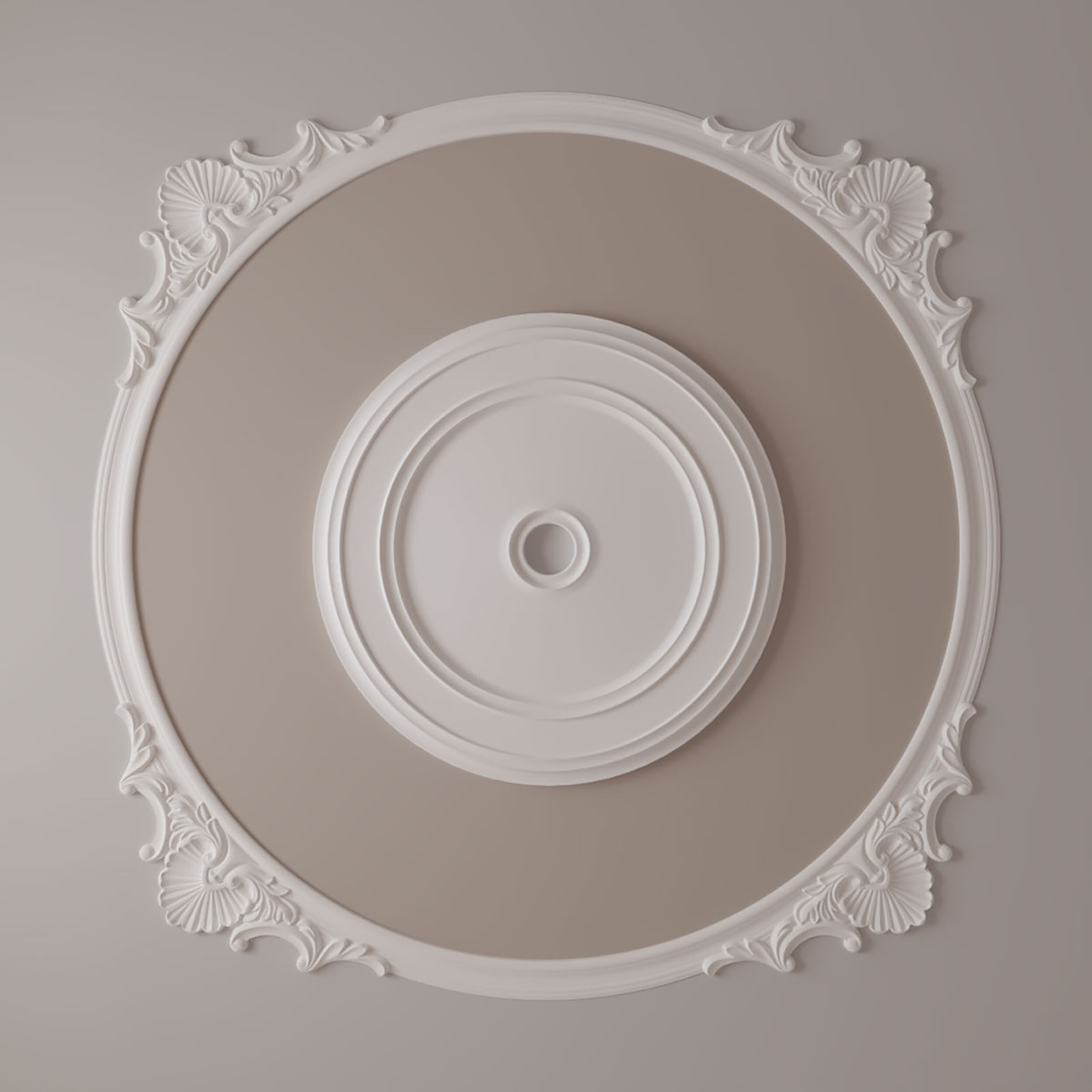 Ekena Millwork CRK77SH Ceiling-Rings - View #7