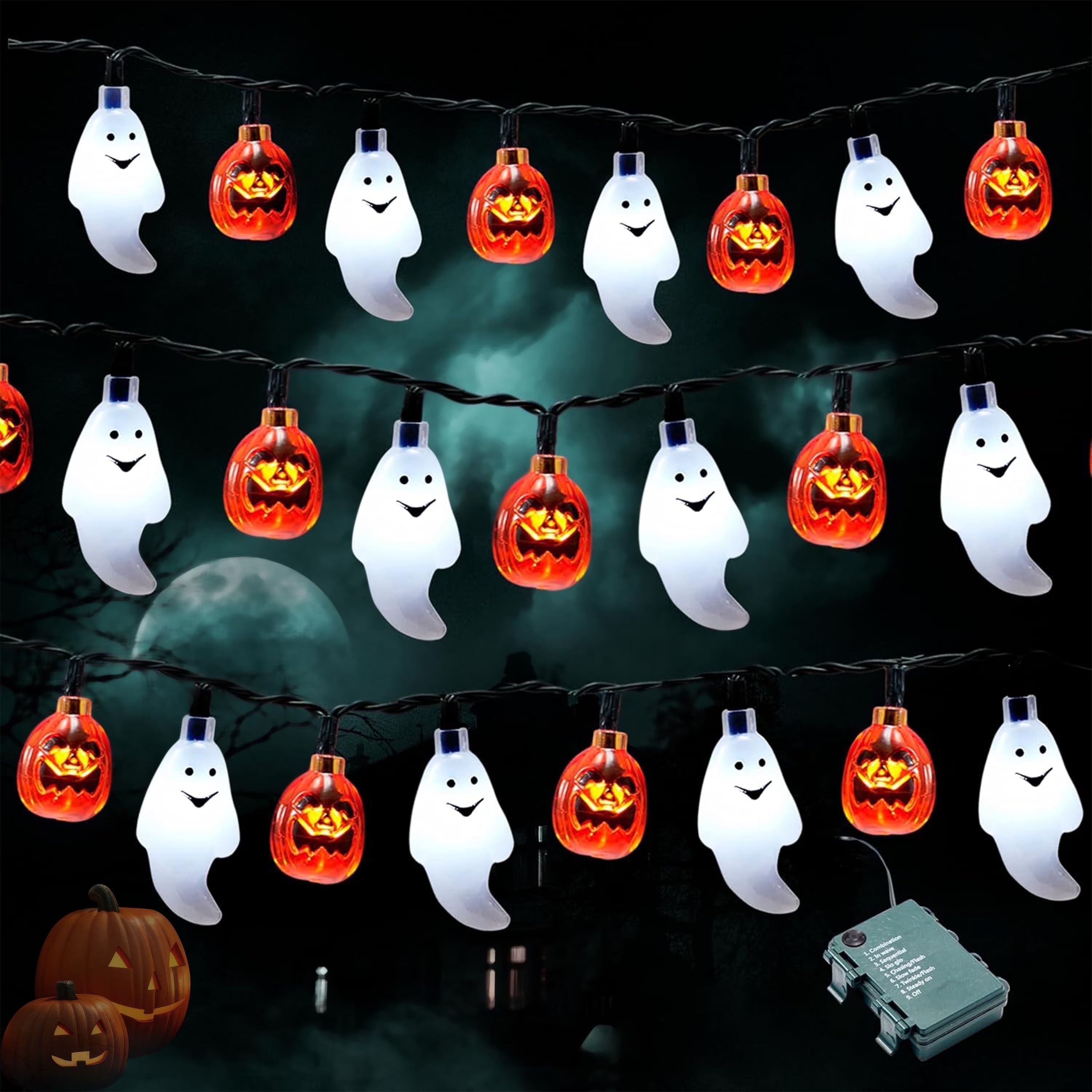 Joyfy 10927PM Halloween-String-Lights - View #5