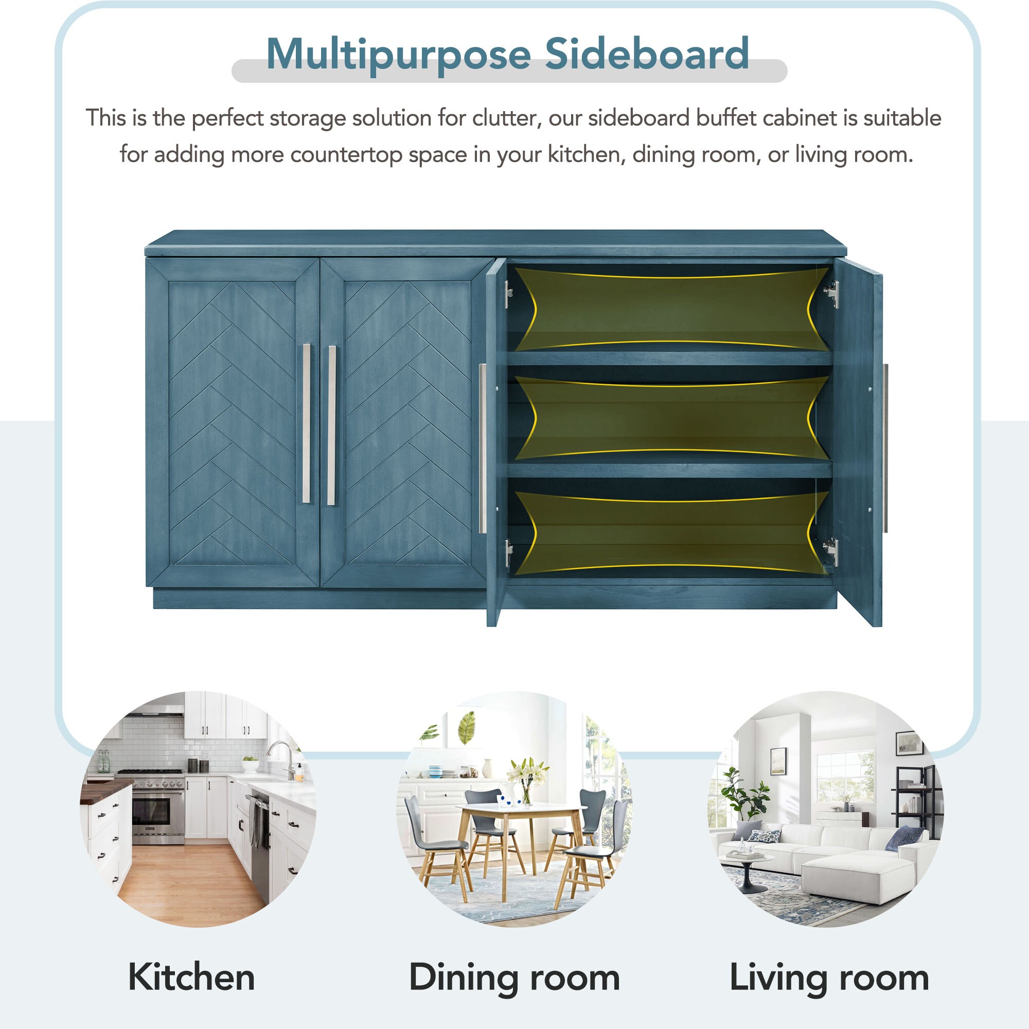 JIMSMAISON JMTRSB20NB Dining-Kitchen-Storarge - View #6