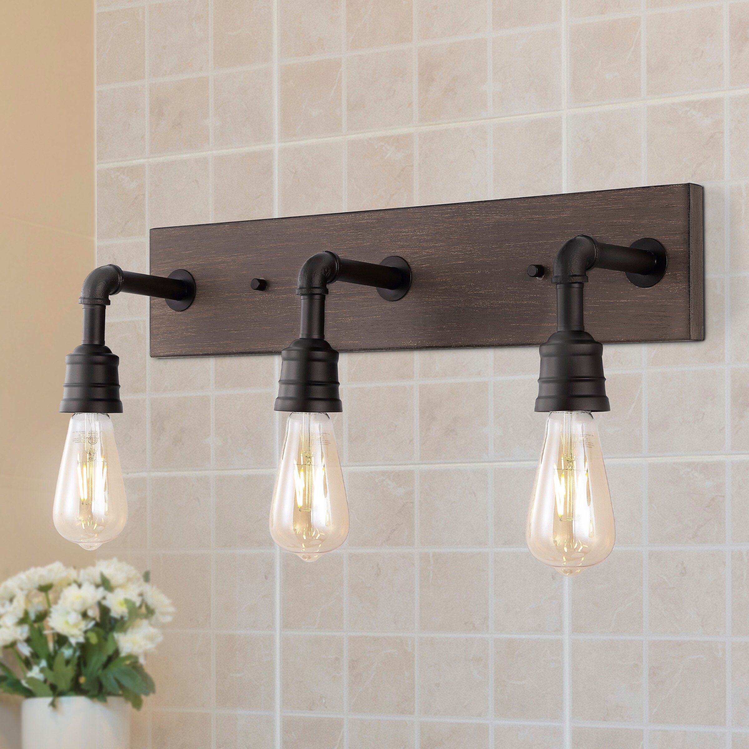 lowes vanity lights oil rubbed bronze