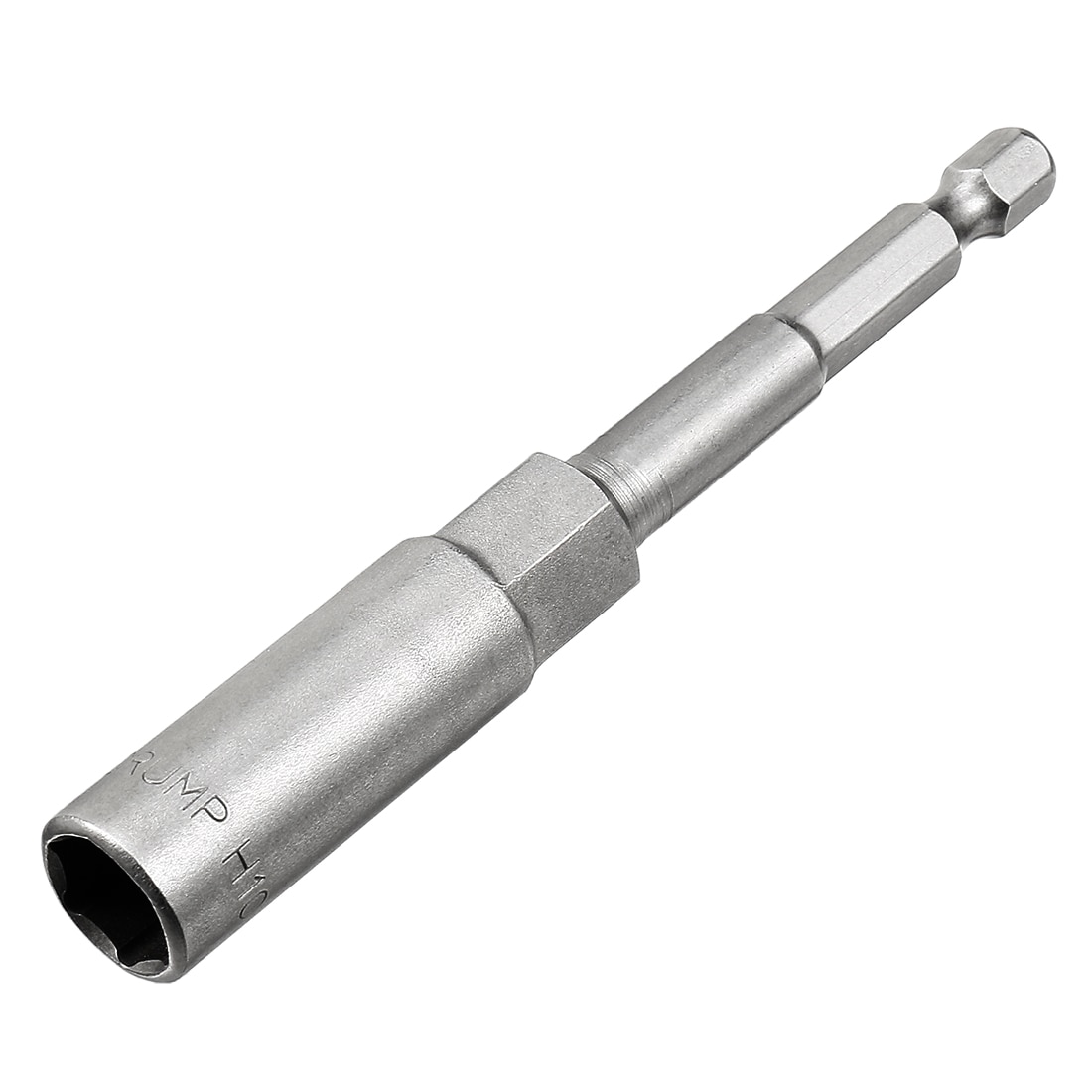 Unique Bargains 1/4 Inch Quick-Change Hex Shank 10mm Deep Socket Nut Setter Driver Drill Bit 100mm Length Metric No-magnetic #S25092300UX2319