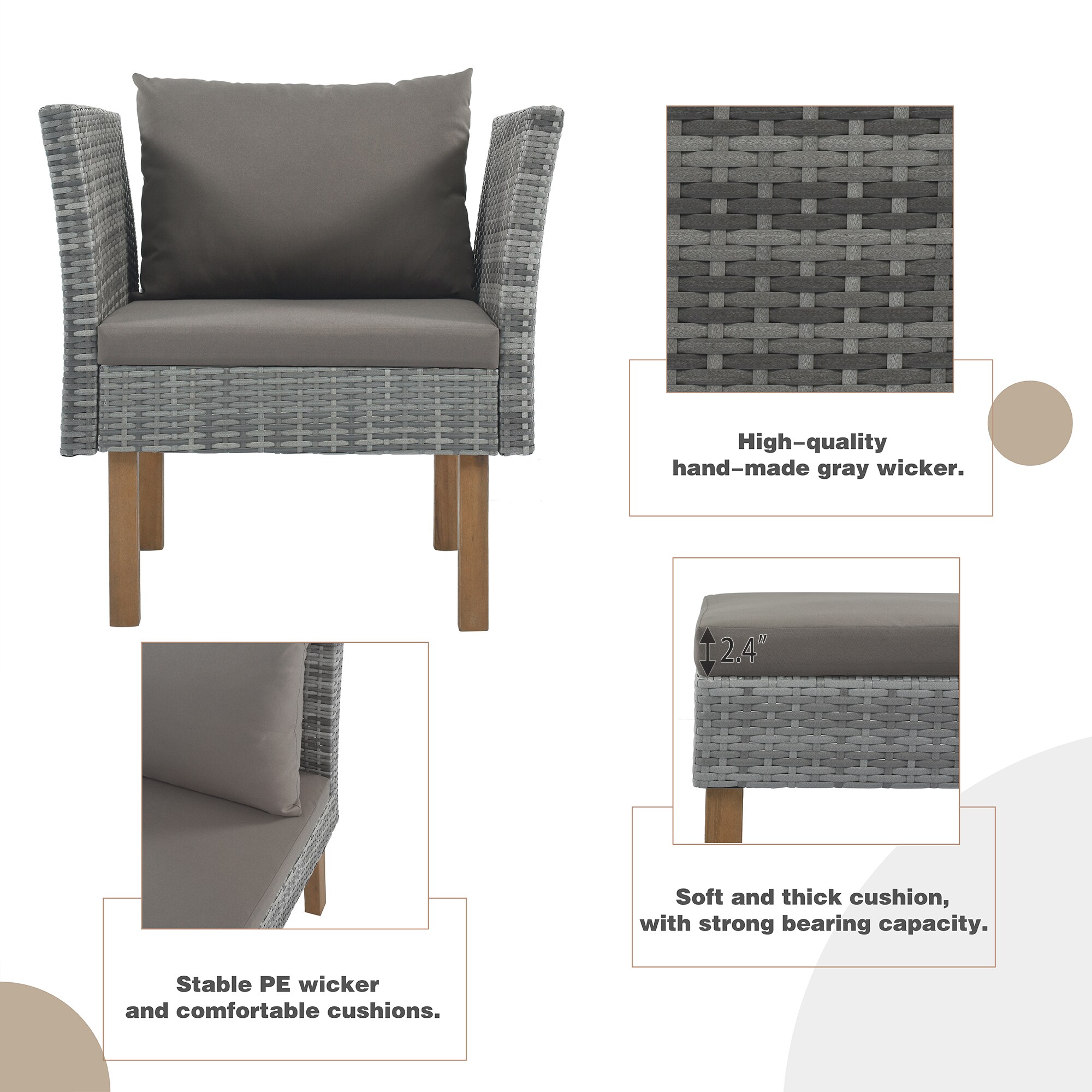 ModernLuxe L-FG201208AAE Patio-Conversation-Sets - View #4
