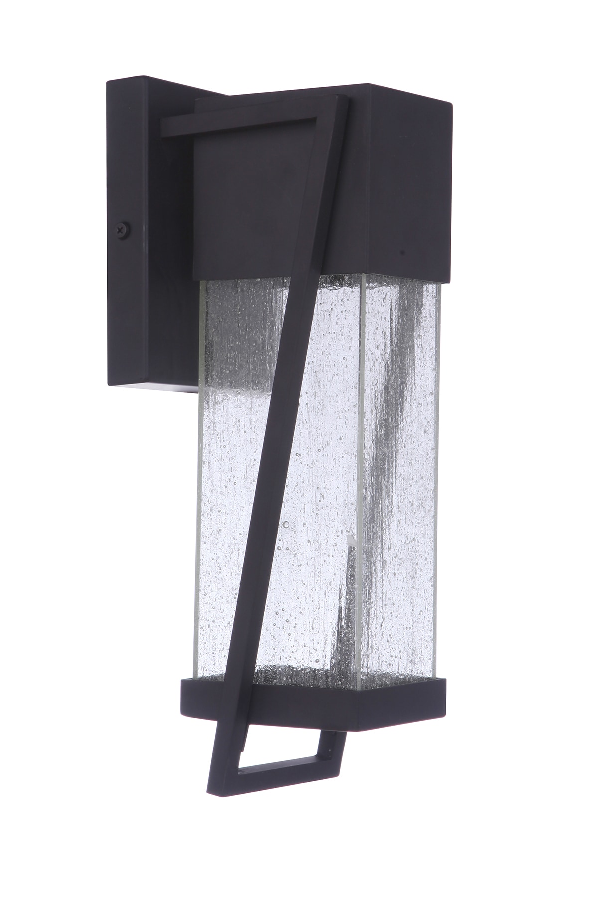 Craftmade ZA4404-MN-LED Bryce 1 -Light 14-in H Black Hardwired Dark Sky Integrated LED Outdoor Wall Light