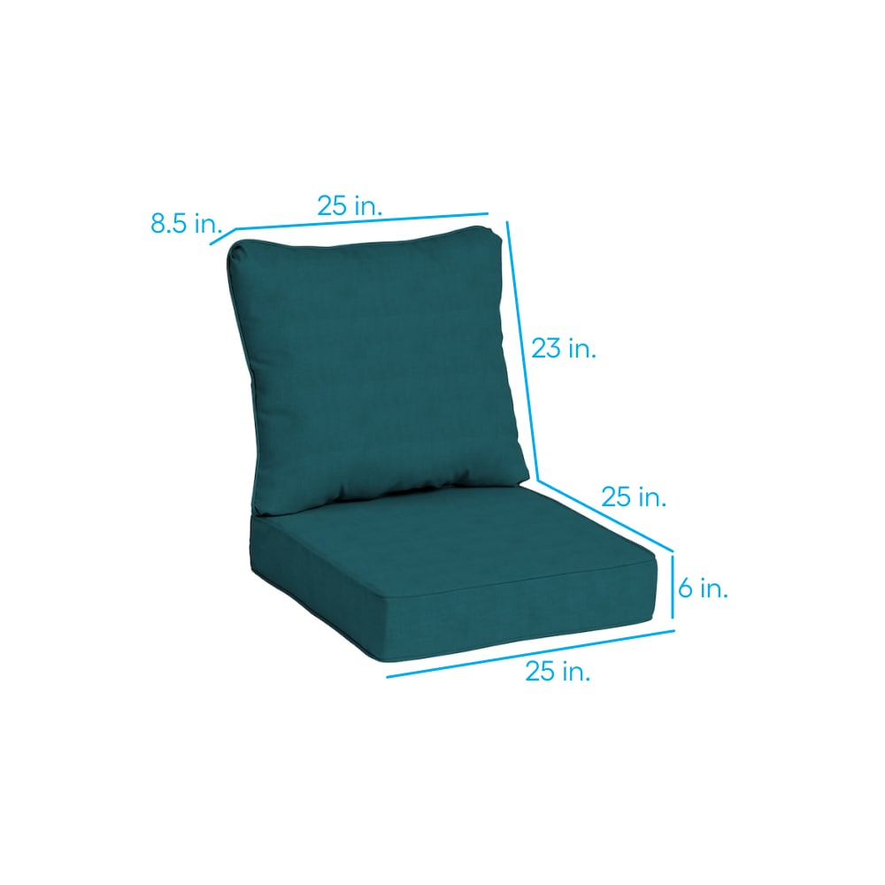 allen + roth with STAINMASTER XQ06A02B-9C4 Patio-Furniture-Cushions - View #4