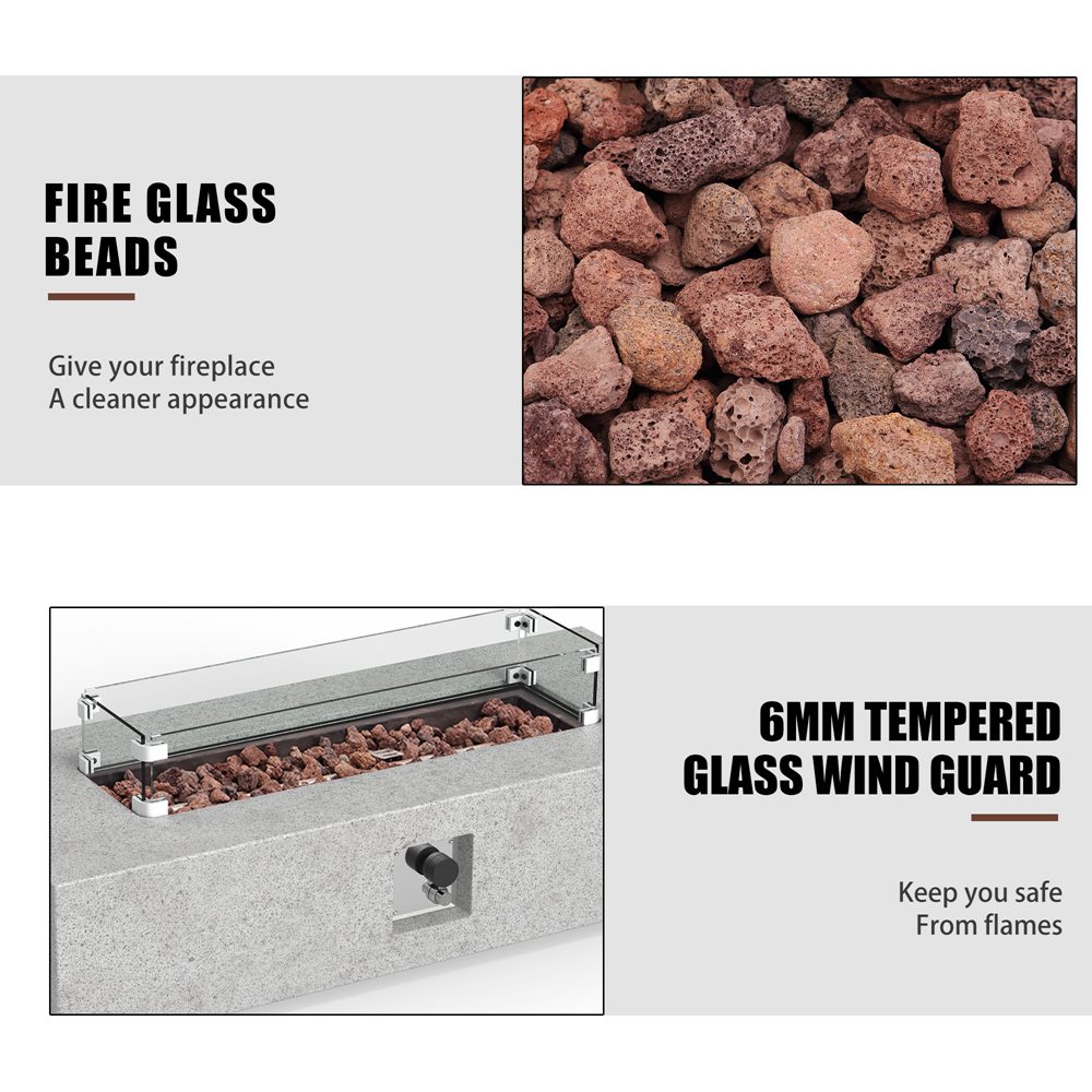 Runesay HB02ODHT-06 Outdoor-Gas-Firepits - View #6