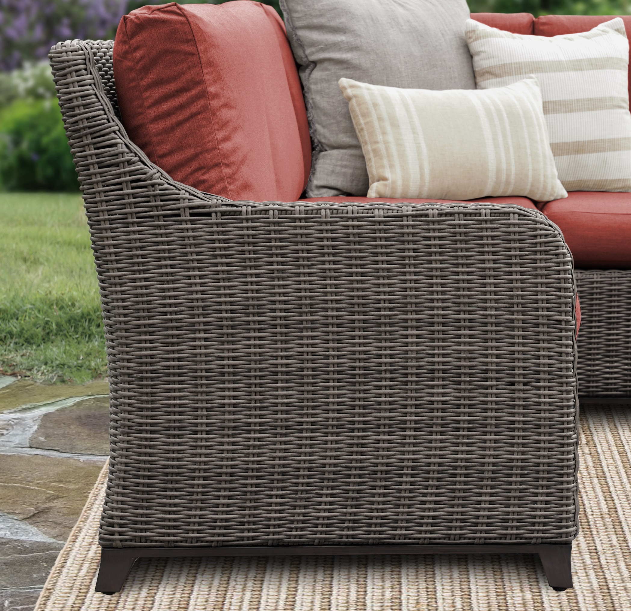 Leisure Made 254988-RED Patio-Sofas-Daybeds - View #5