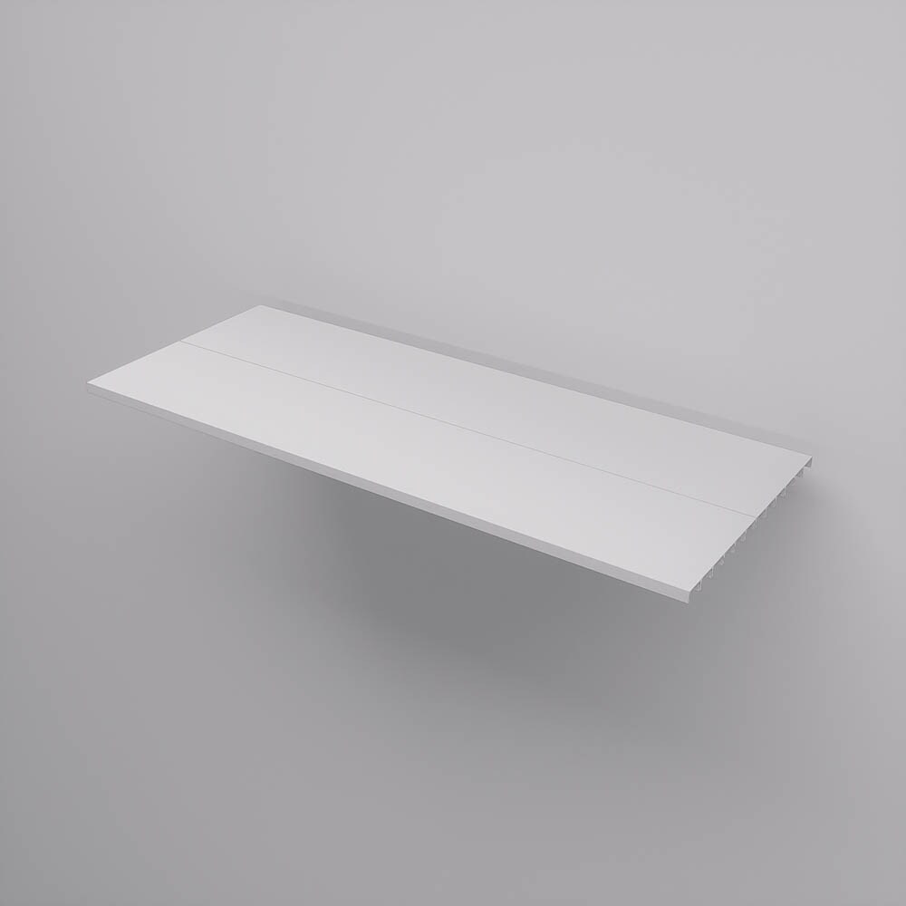 Modern Shelving ALUMWAL-1231-WW Wall-Mounted-Shelving - View #3