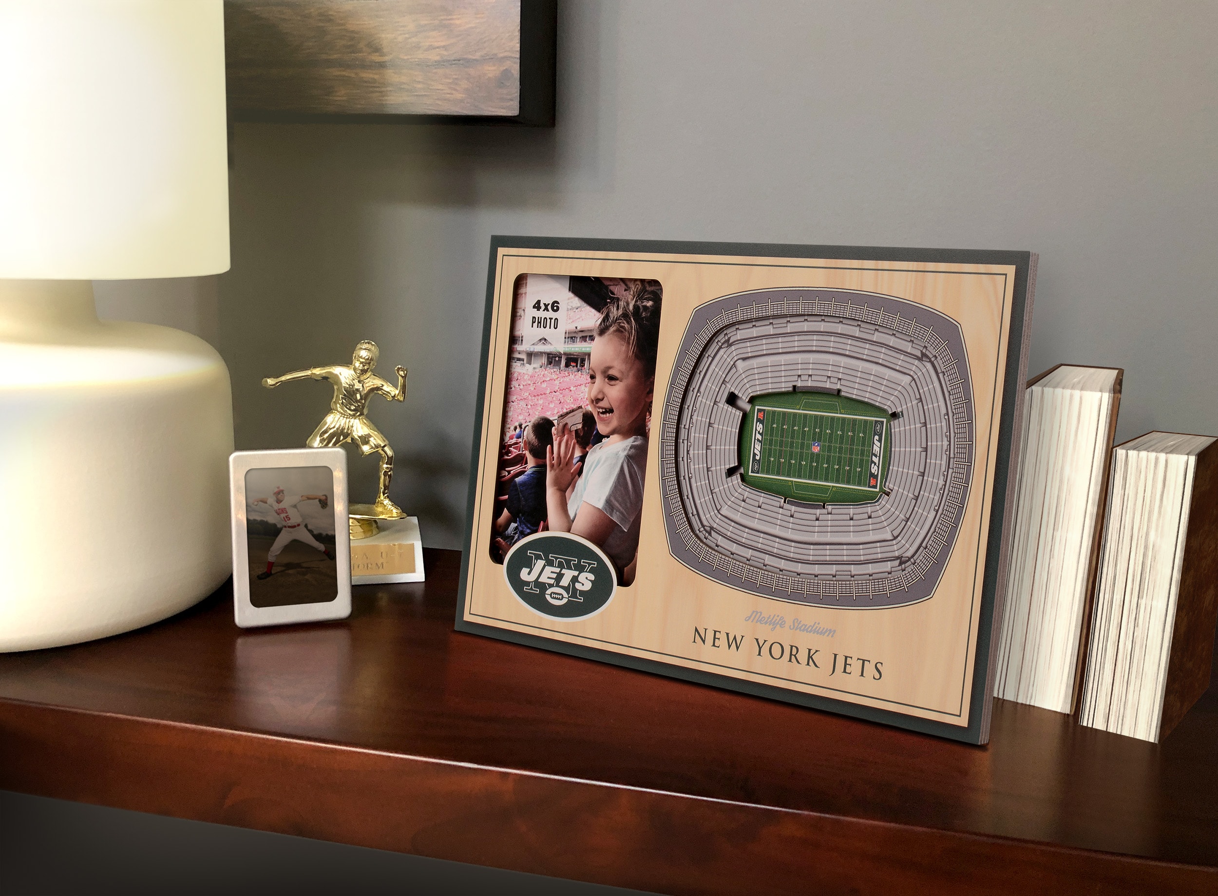 New York Jets MetLife Stadium 8 x 10 Framed Football Photo