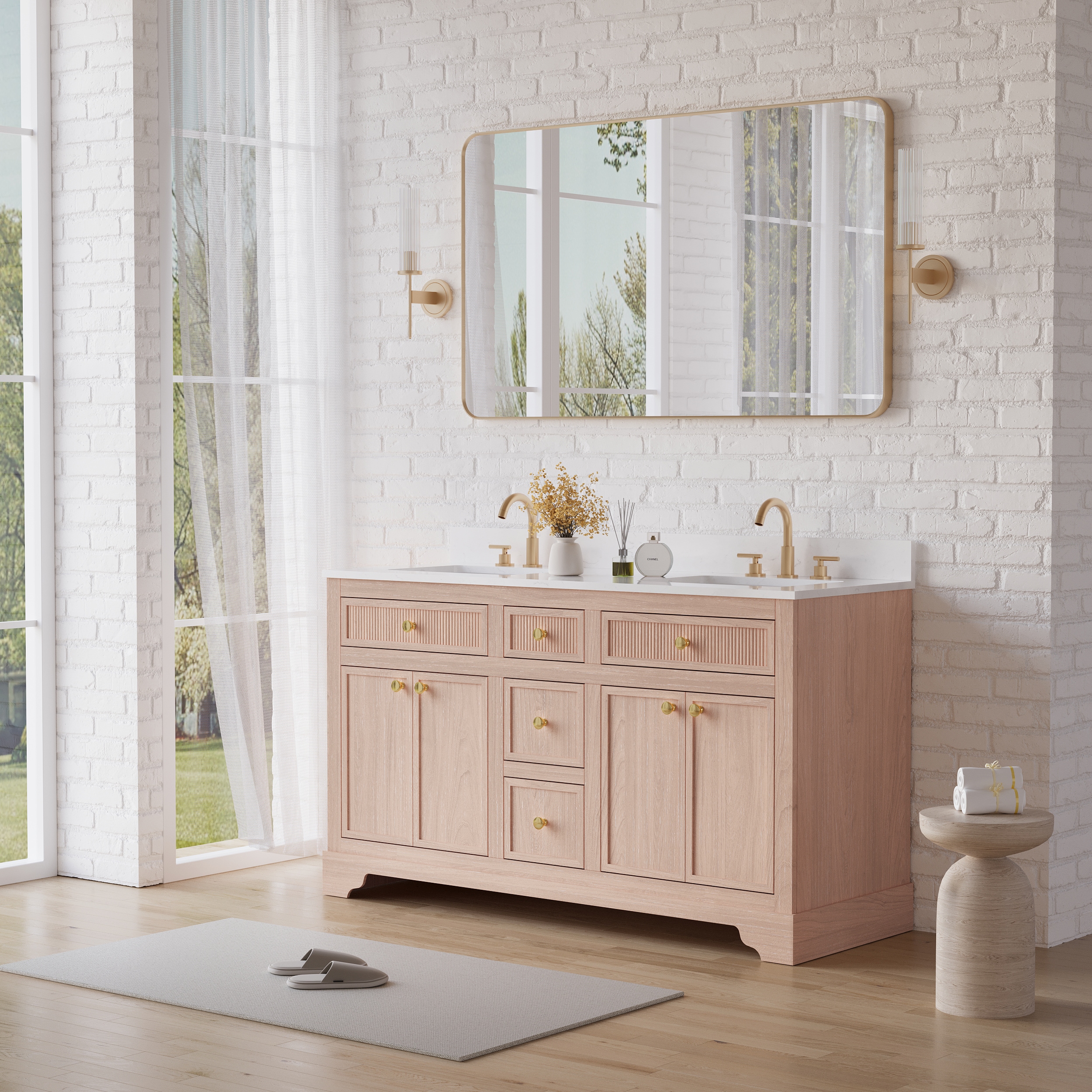 WELLFOR EX-VEBV48GR Bath-Vanity-Combo - View #3