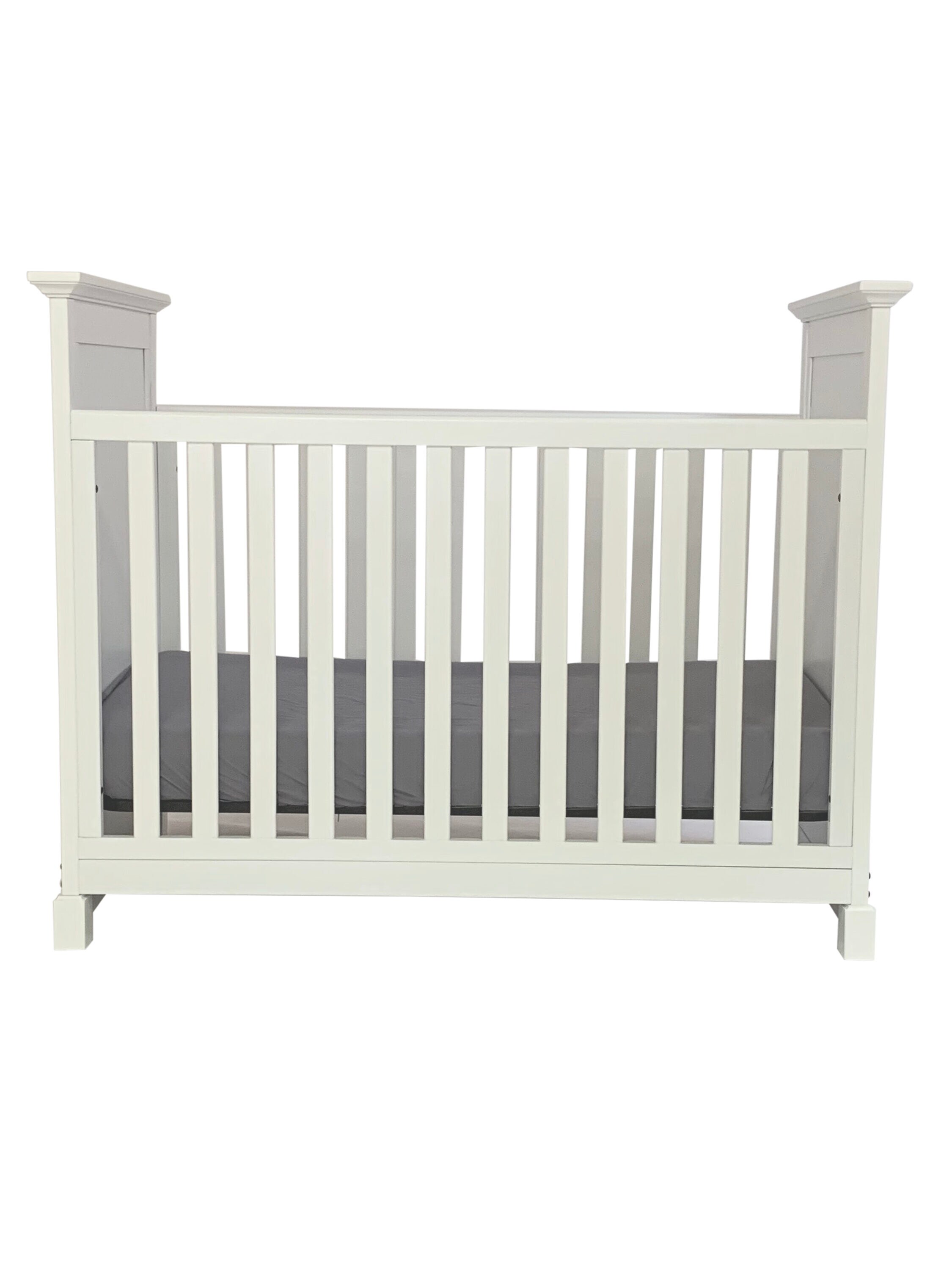 Baby Cache Cape Cod 3 in 1 White Convertible Crib in the Cribs