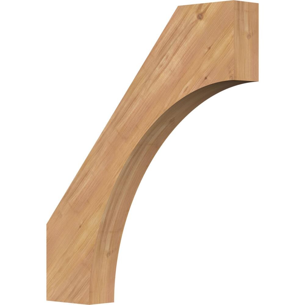 Ekena Millwork BRC04X24X28WTL00SWR 3-1/2-in x 24-in x 28-in Western Red Cedar Unfinished Wood Westlake smooth