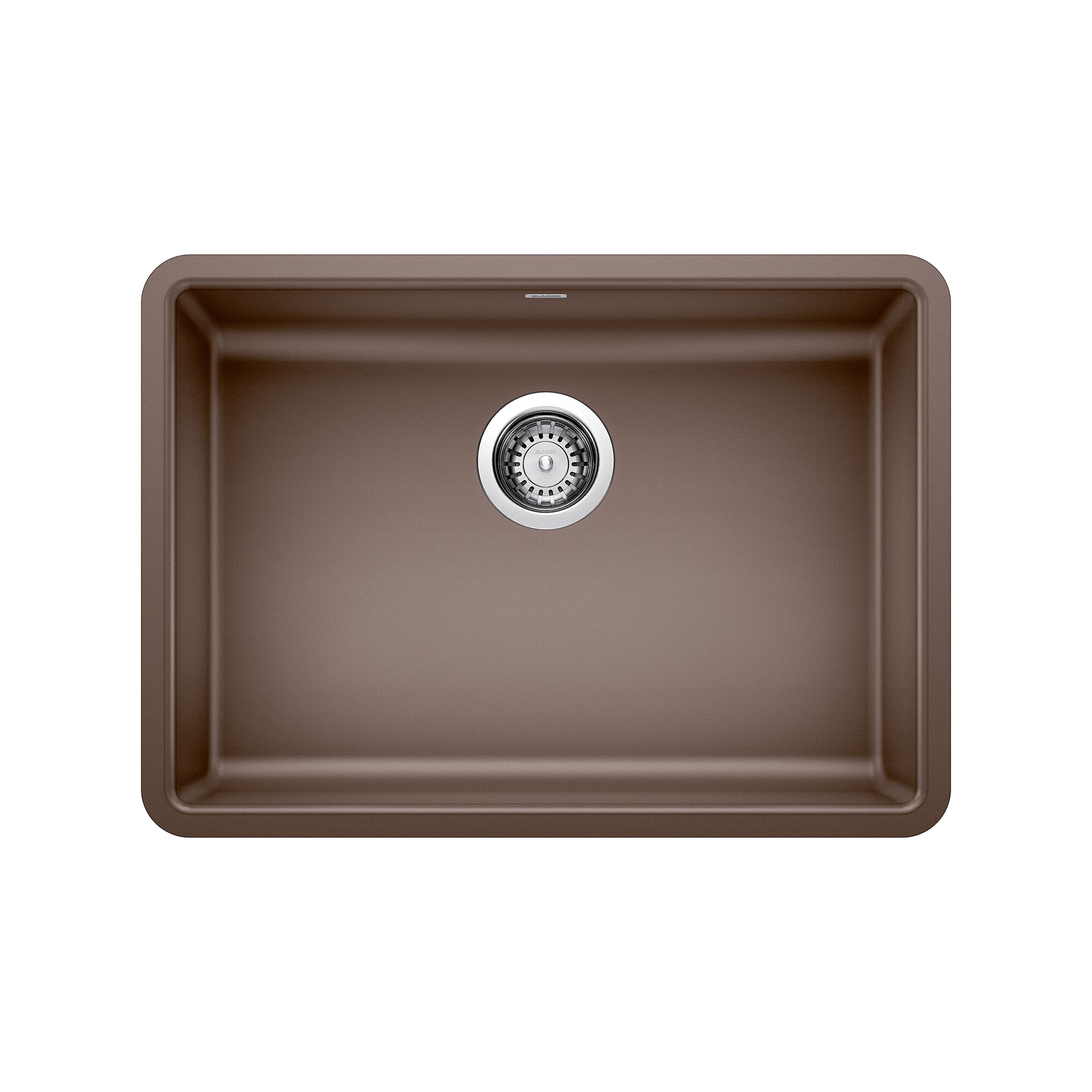 BLANCO 442546 Precis Silgranit Undermount 25-in x 18-in Granite Single bowl Kitchen Sink
