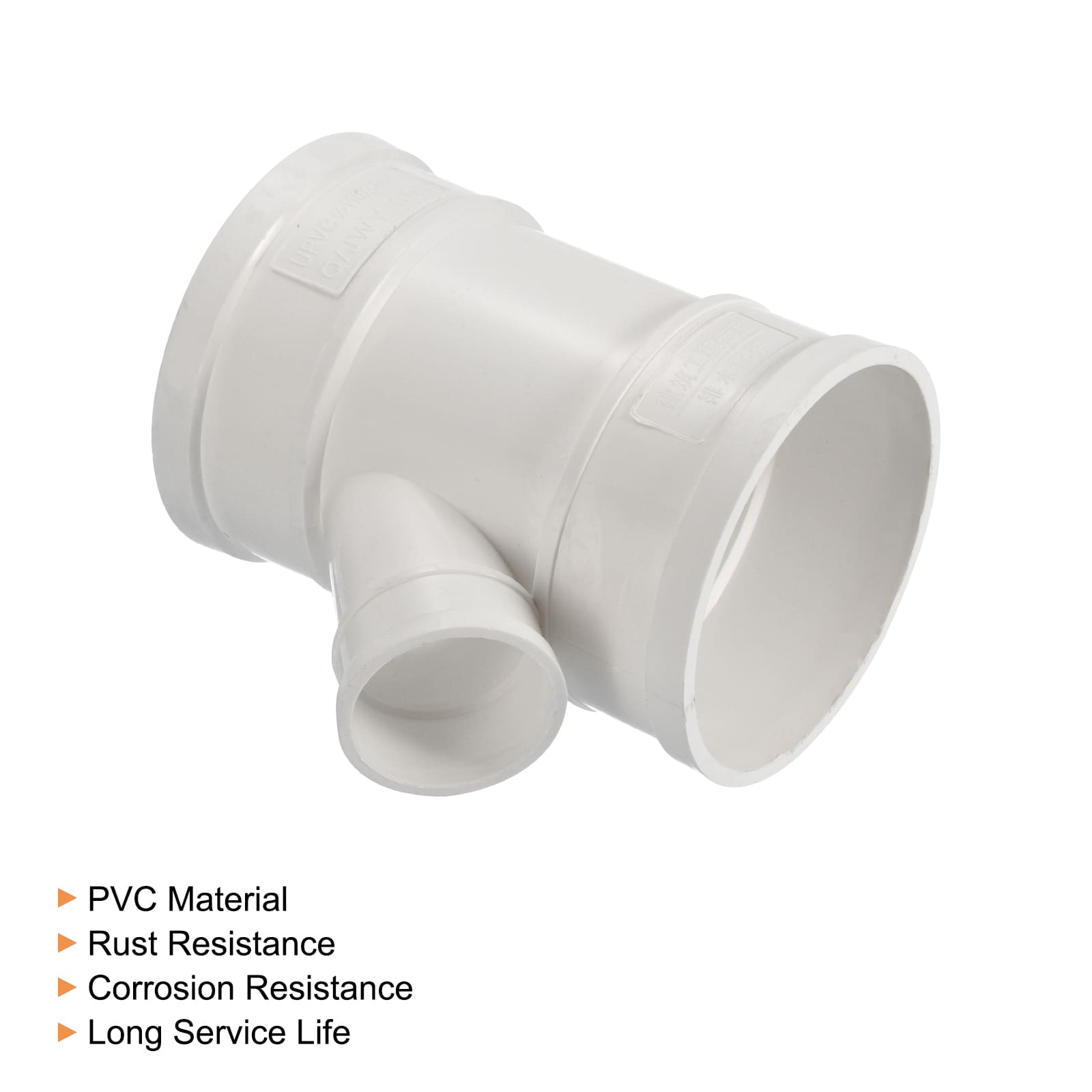 PATIKIL S25093001UX8336 Pvc-Pressure-Sch-40-Fittings - View #3