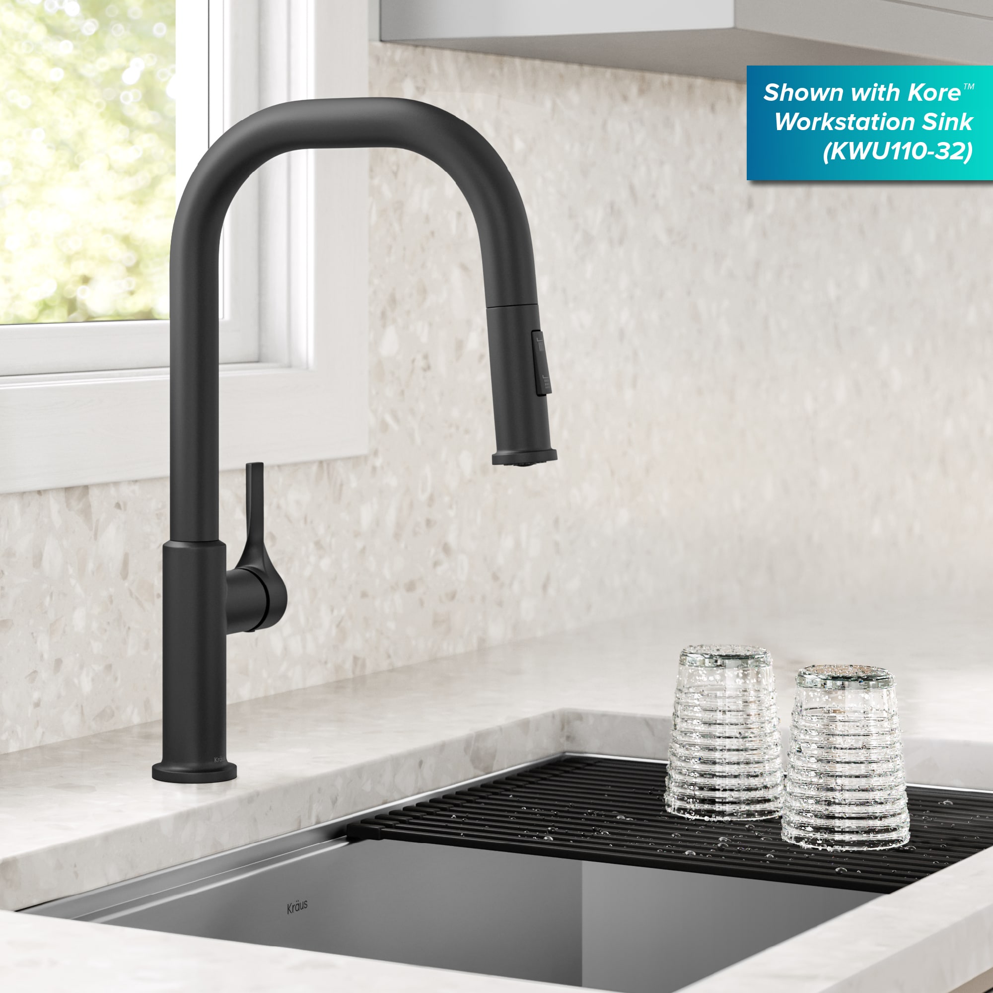 Kraus KPF-2841MB Kitchen-Faucets - View #4