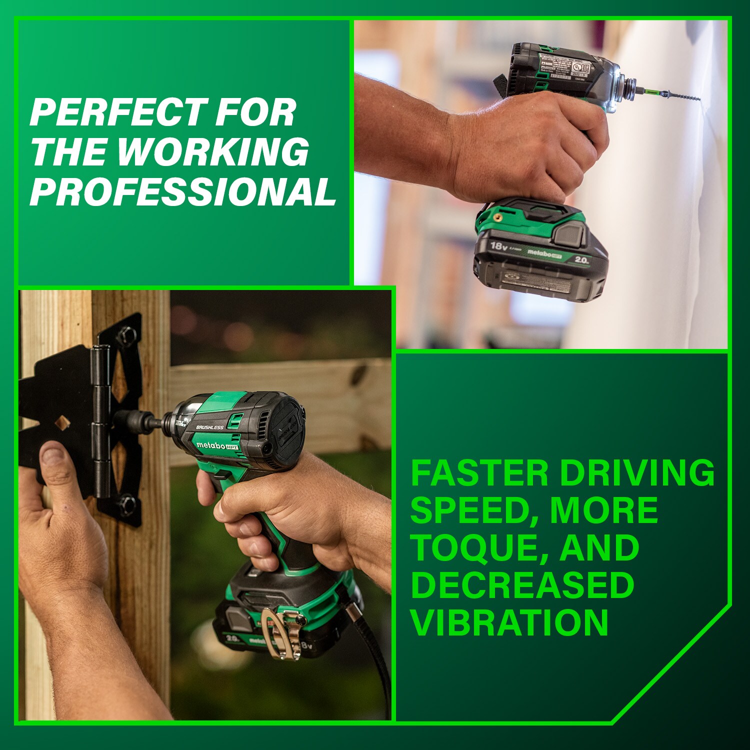 Metabo HPT WH18DCM Cordless-Impact-Drivers - View #3