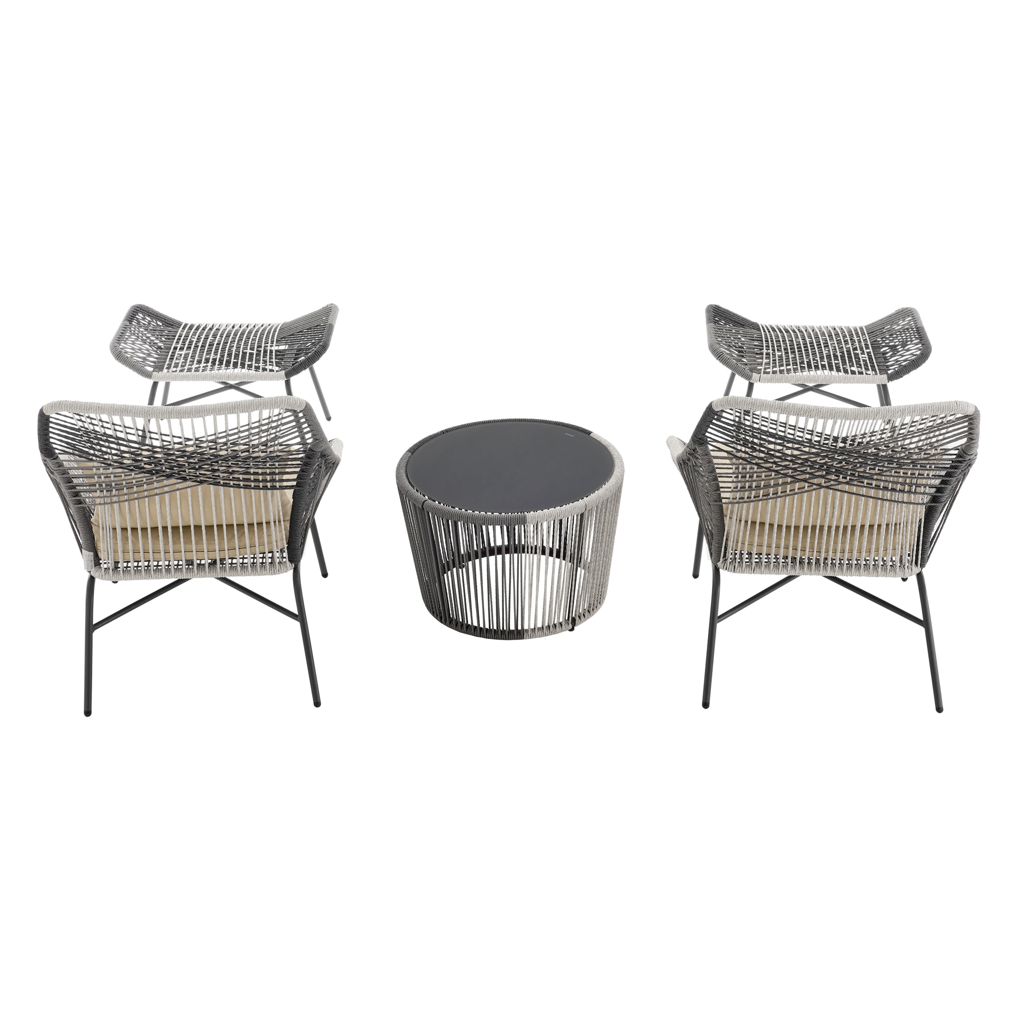 Manhattan Comfort OD-CV023-CR Patio-Conversation-Sets - View #9