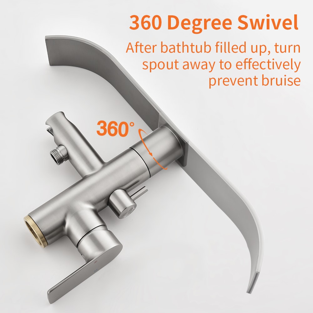 WELLFOR GSM-18009BN Roman-Tub-Faucets - View #10