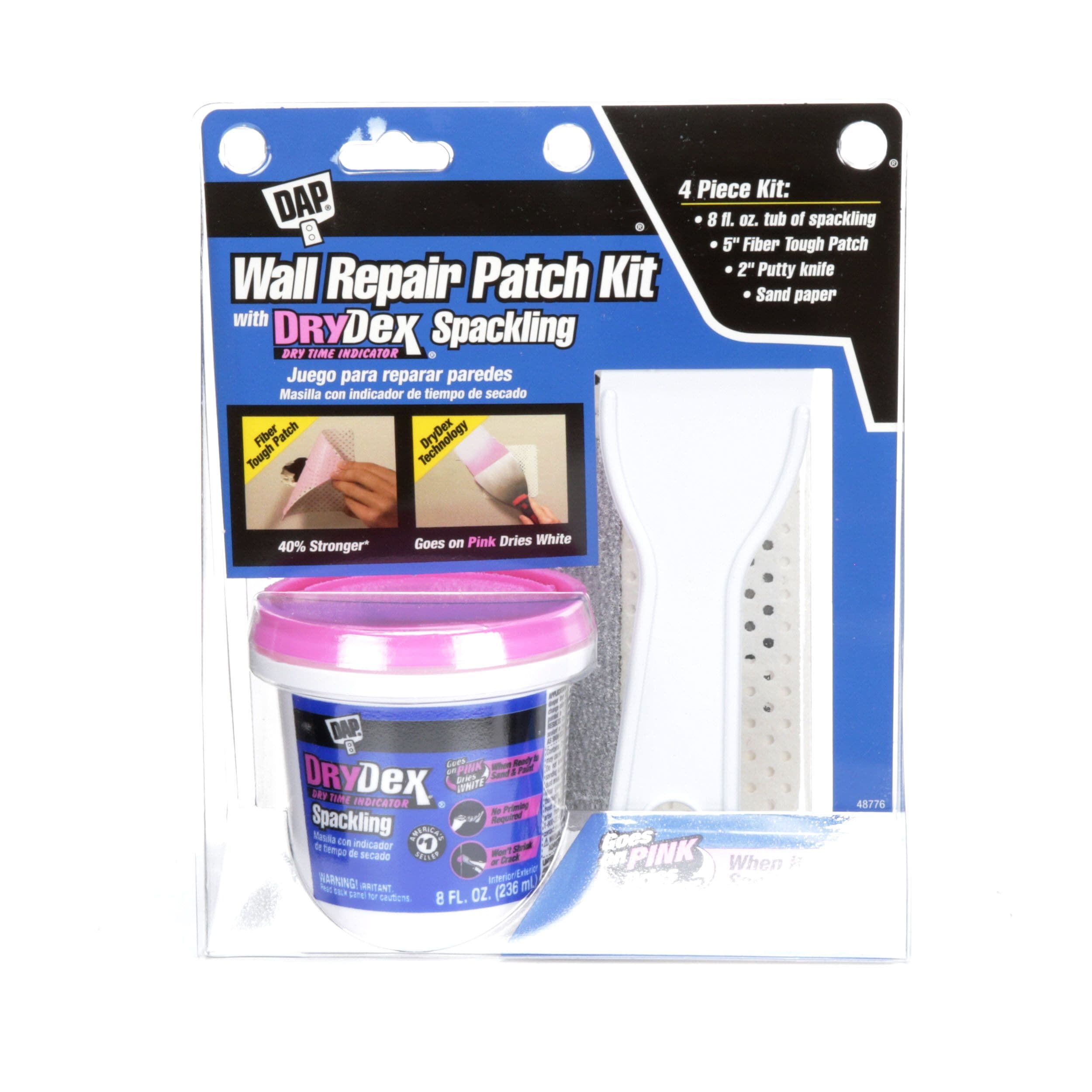 No 12345 Dap Inc Drydex Wall Repair Patch Kit 