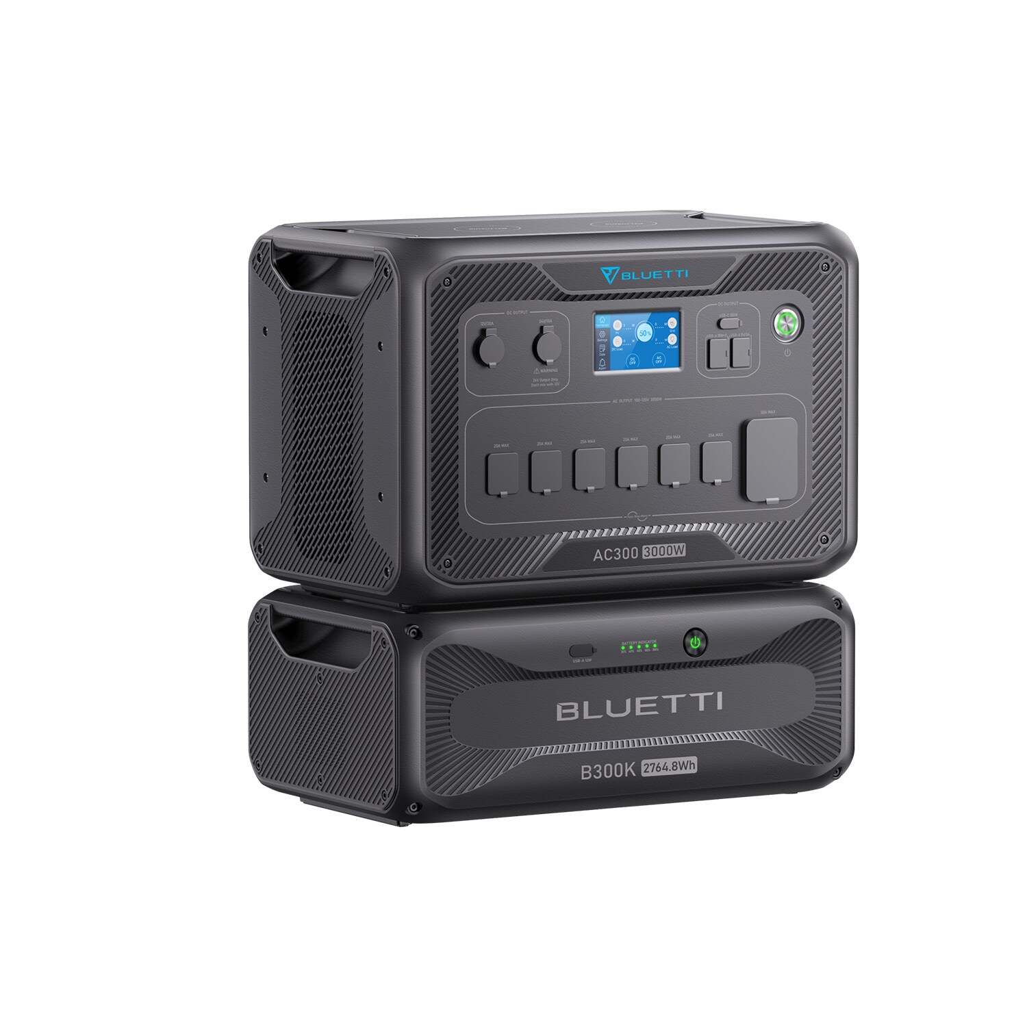 BLUETTI AC300+B300K-LWSUS 2764Wh Home Battery Backup 3000 -Watts Portable Power Station