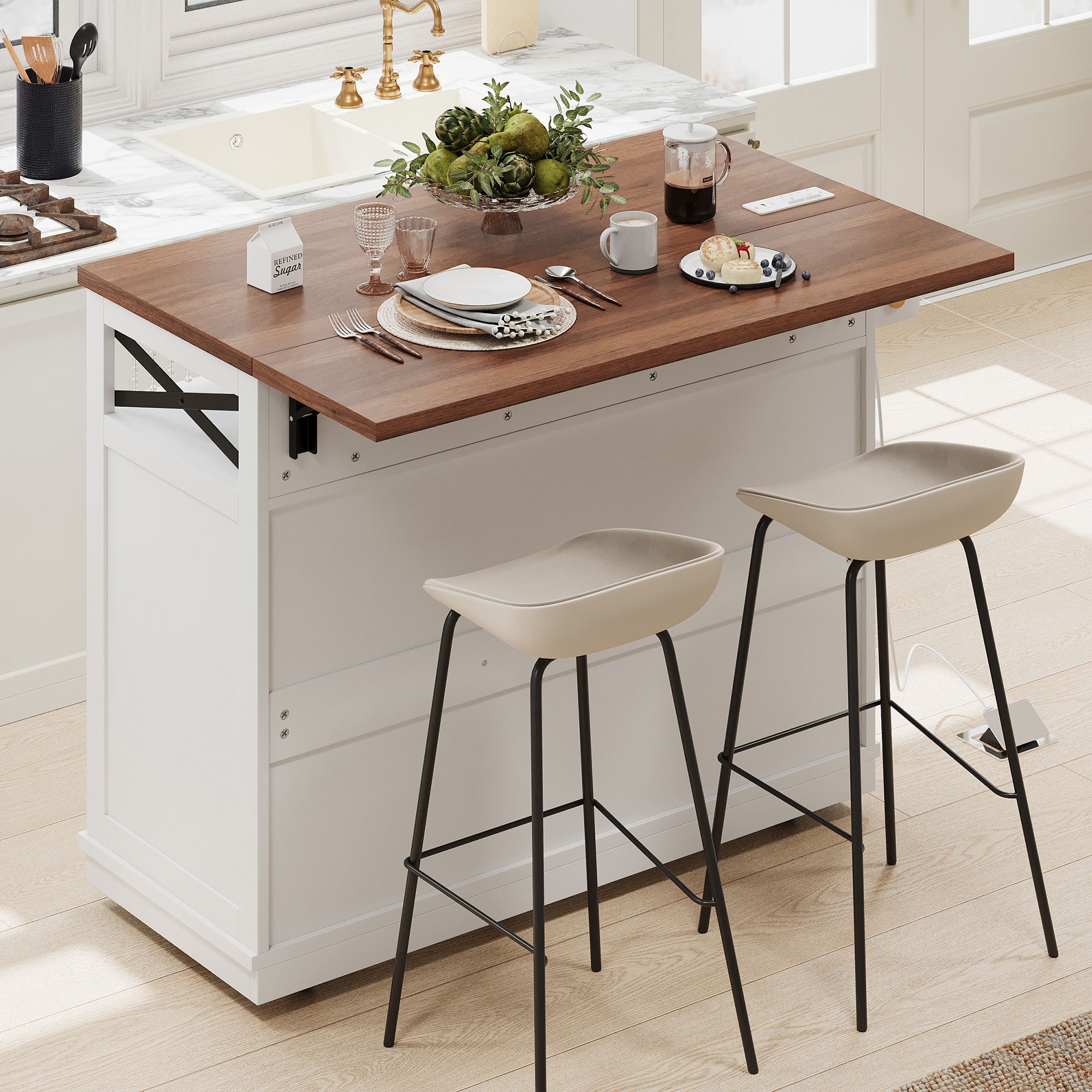 SINOFURN SYB260038WT Kitchen-Furniture - View #14