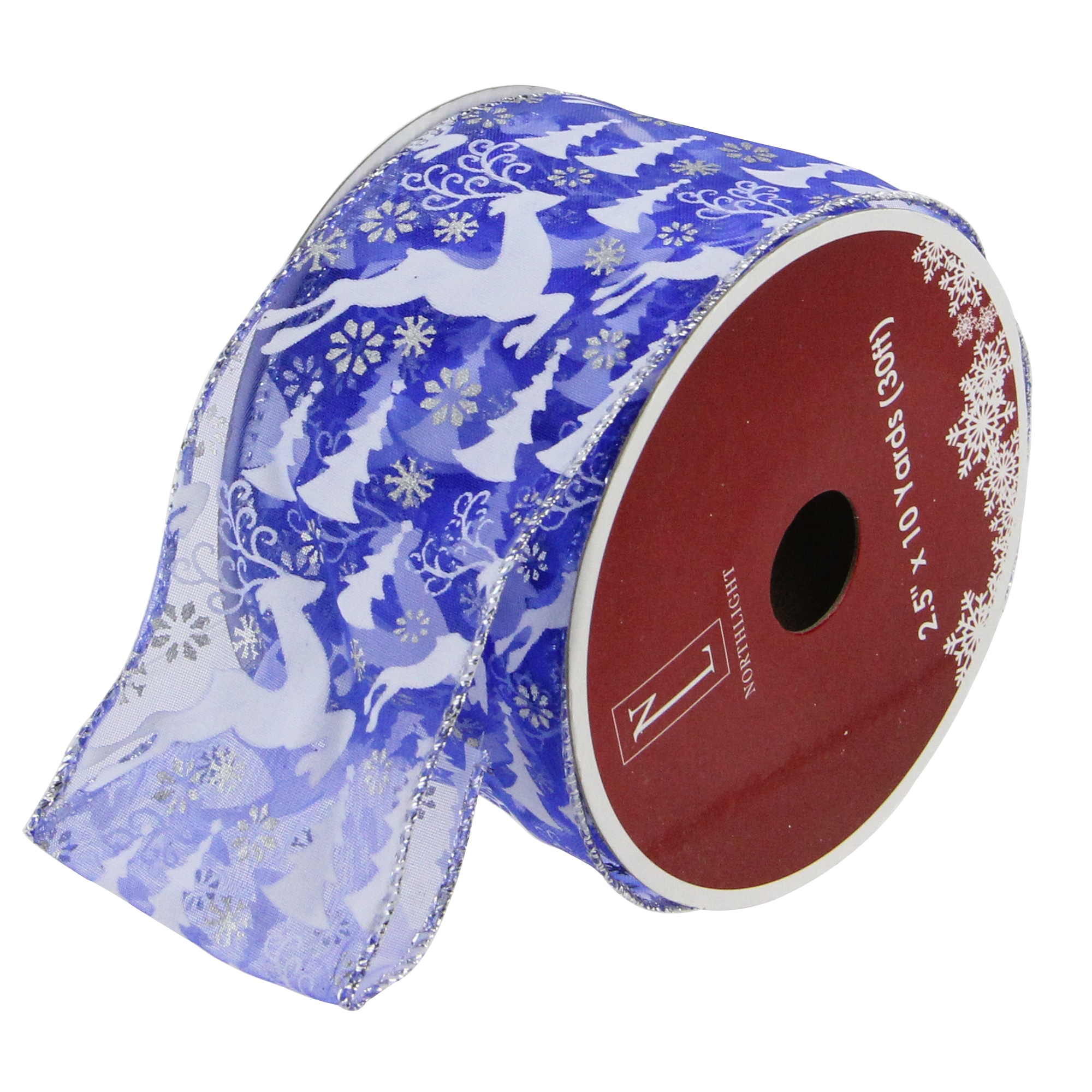 Northlight 32607803 360-ft L x 2.5-in W Blue Ribbon