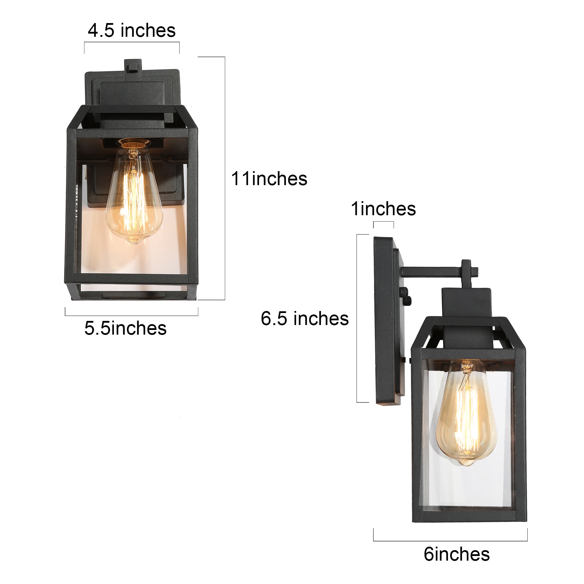 LNC Y2AMBRLWS4369O7 Outdoor-Wall-Lighting - View #7