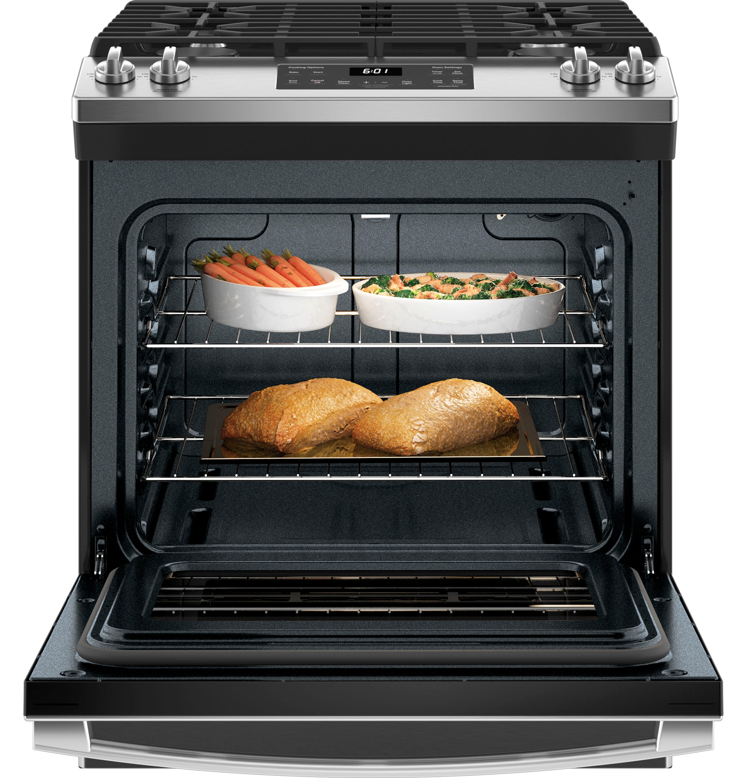 GE JGSS61SPSS Freestanding-Gas-Ranges - View #3