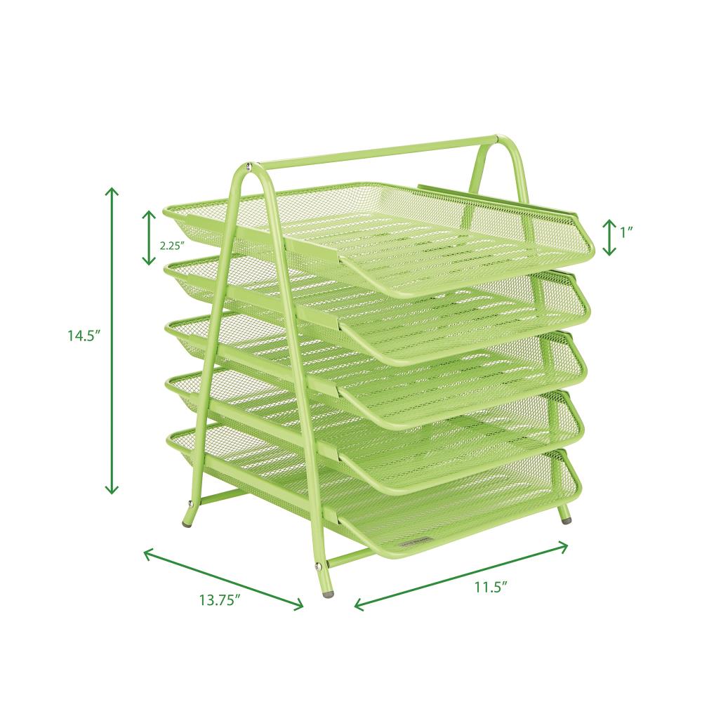 Mind Reader 5TPAPER-GRN Desktop-Organizers - View #7