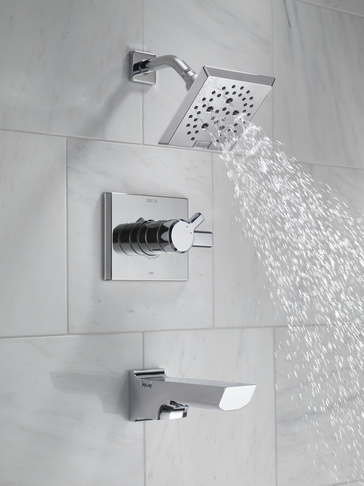 Delta T17499-PR Tub-Shower-Faucets - View #12