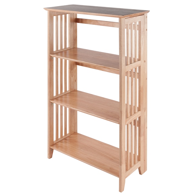 Winsome Wood Mission Natural 3, Mission Style Oak Bookcase Plans Free