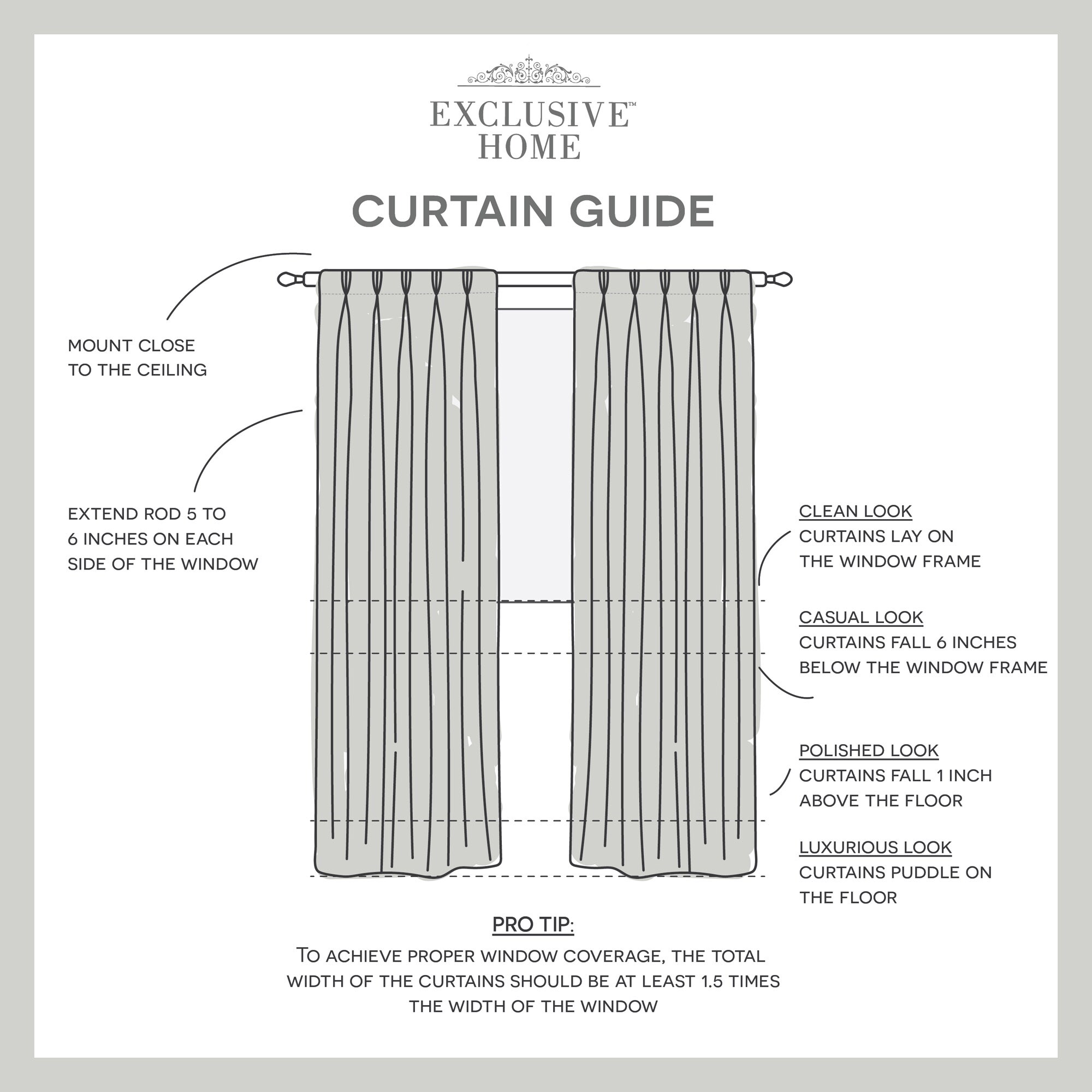 Exclusive Home YF014865DSEHF1 A119 curtains - View #6
