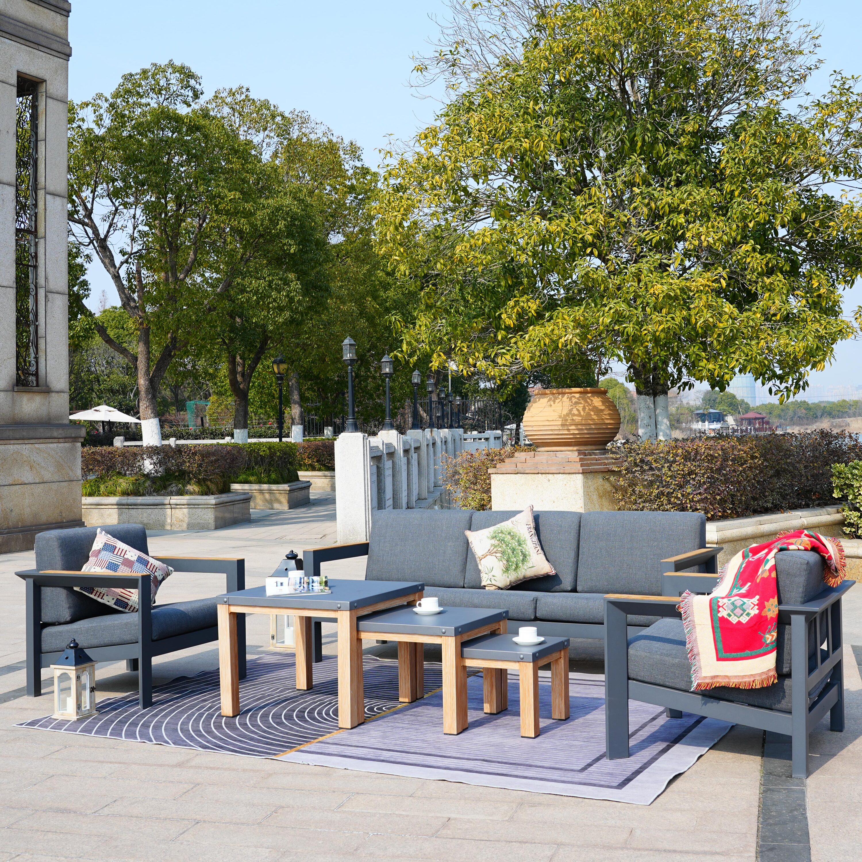 Direct Wicker DWS-2326TS2SC&2341 Patio-Conversation-Sets - View #2