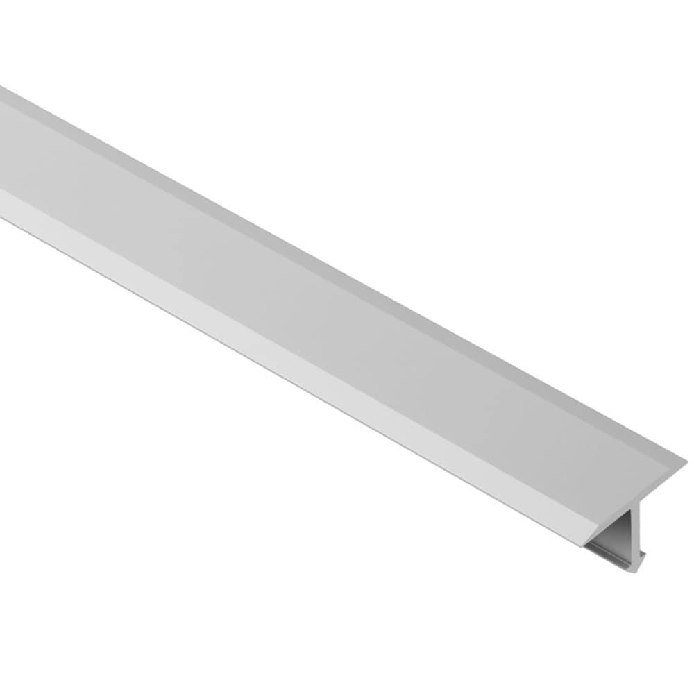 Schluter Systems T9/14AE Reno-T 0.531-in W x 98.5-in L Satin Anodized Aluminum Aluminum T-shape Tile Edge Trim