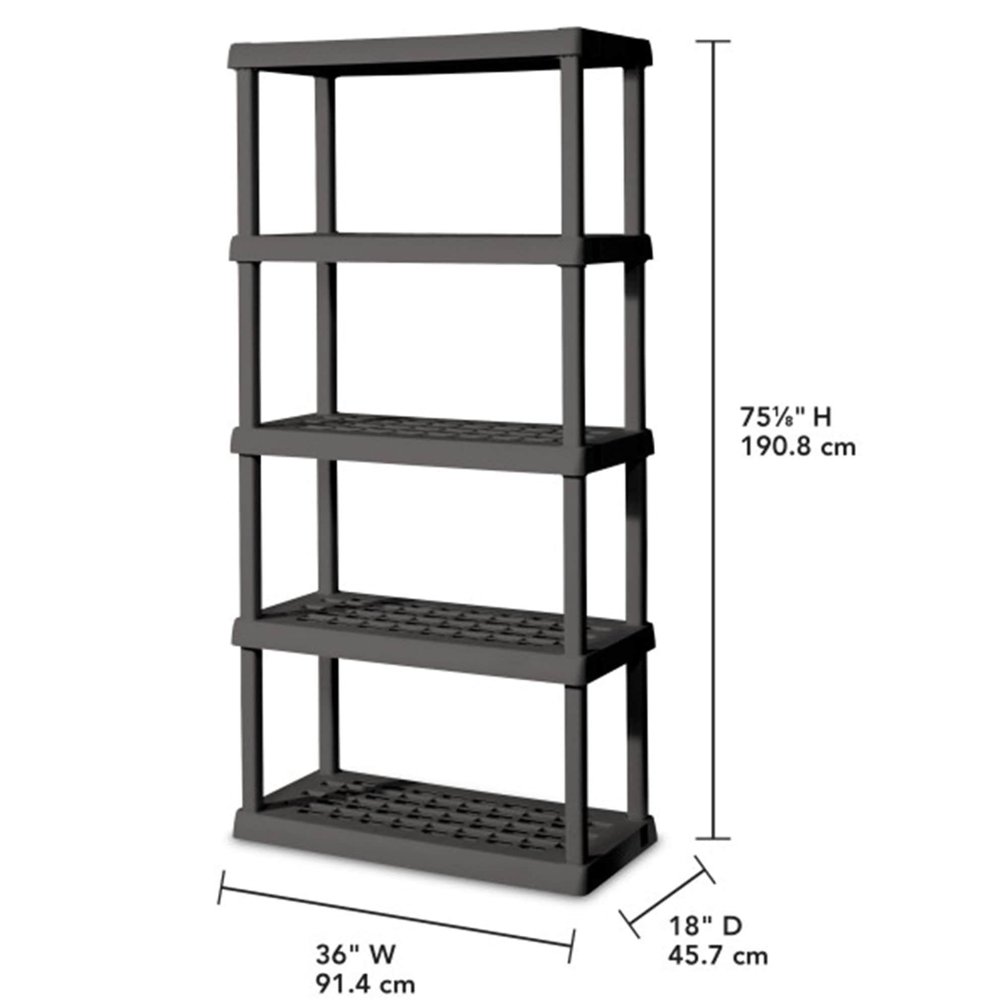 Sterilite 70311 Free-Standing-Shelving - View #2