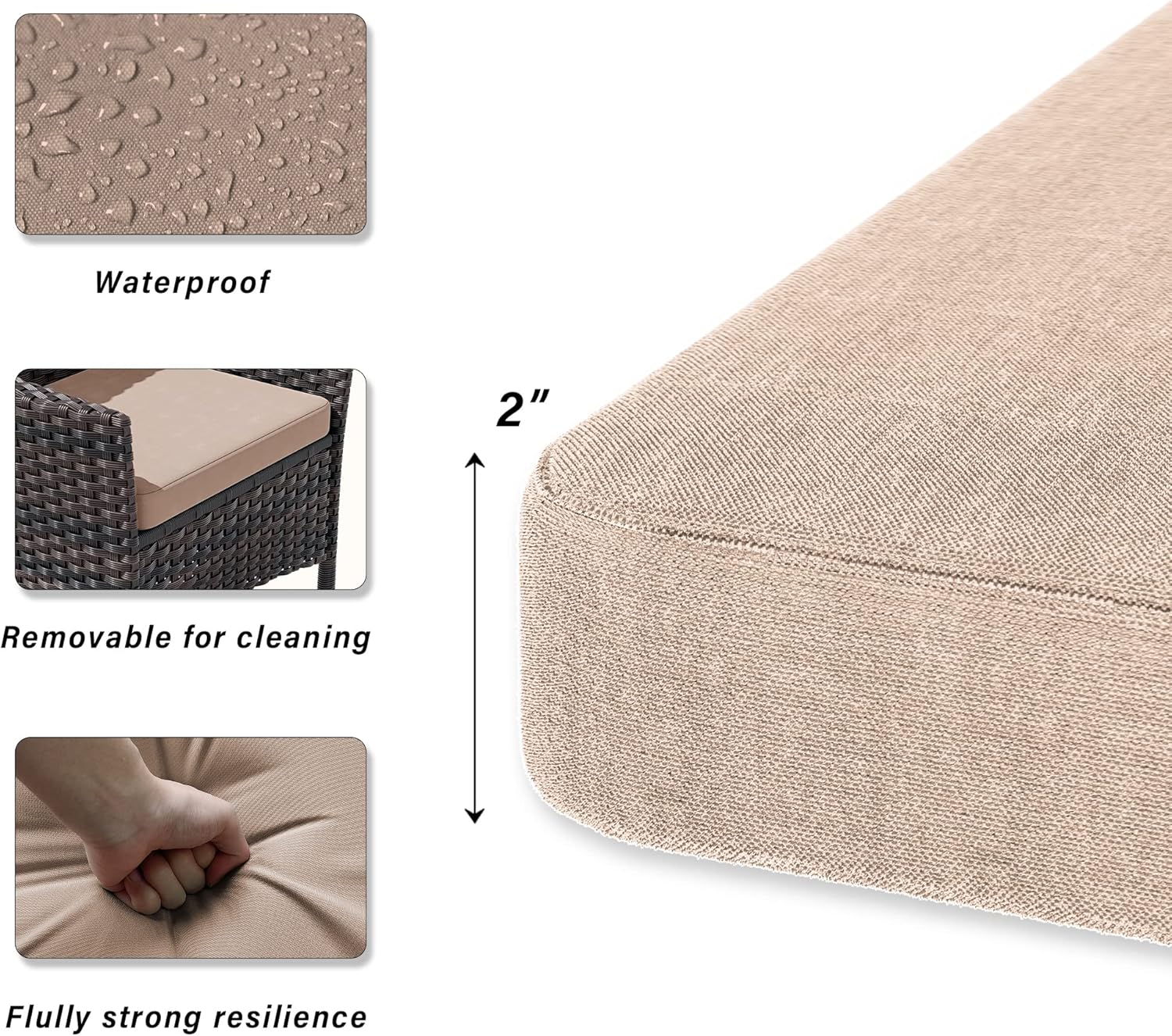 ALAULM LS-DT55-SAND Patio-Dining-Sets - View #5