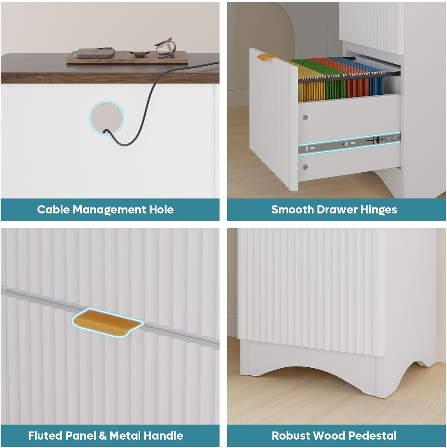 Bestier LOW-H106314M-WALT desks - View #7