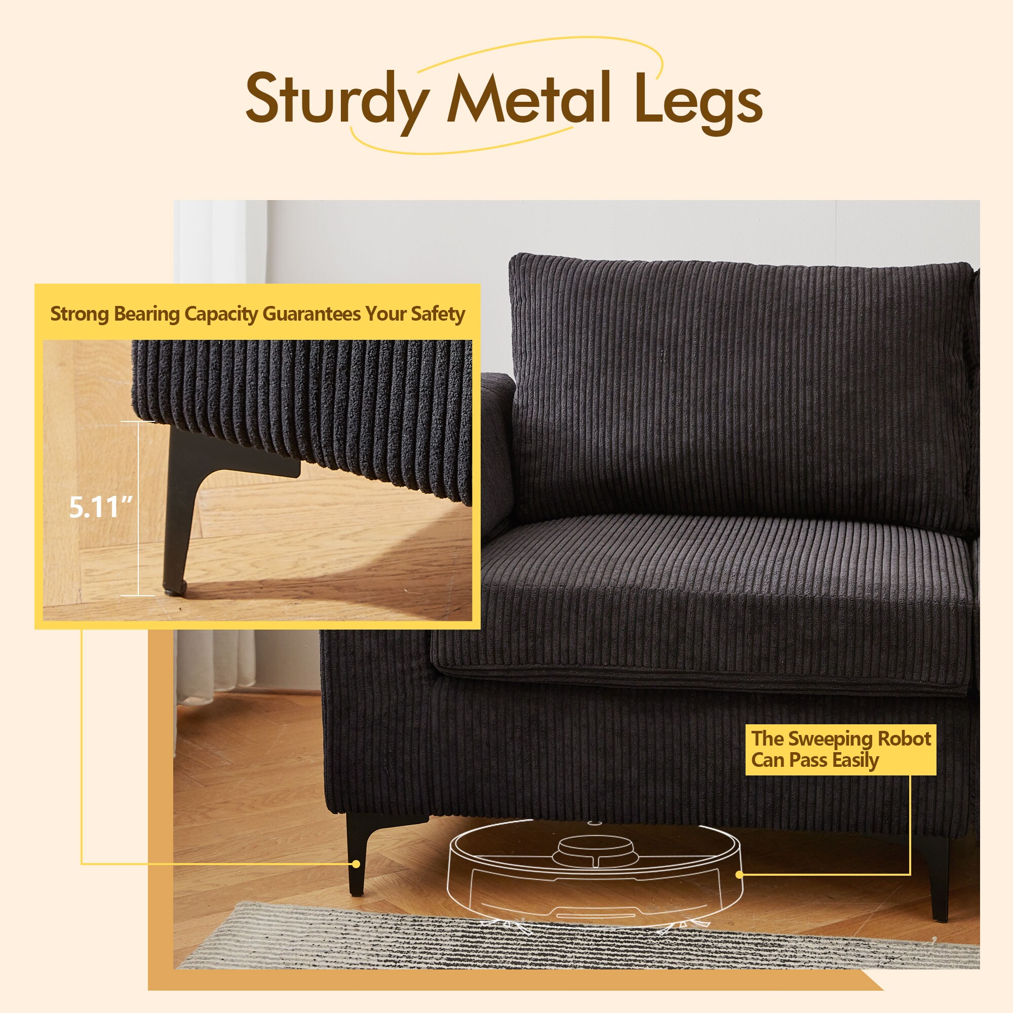 Pouuin SALSET40 Sofas-Loveseats - View #7