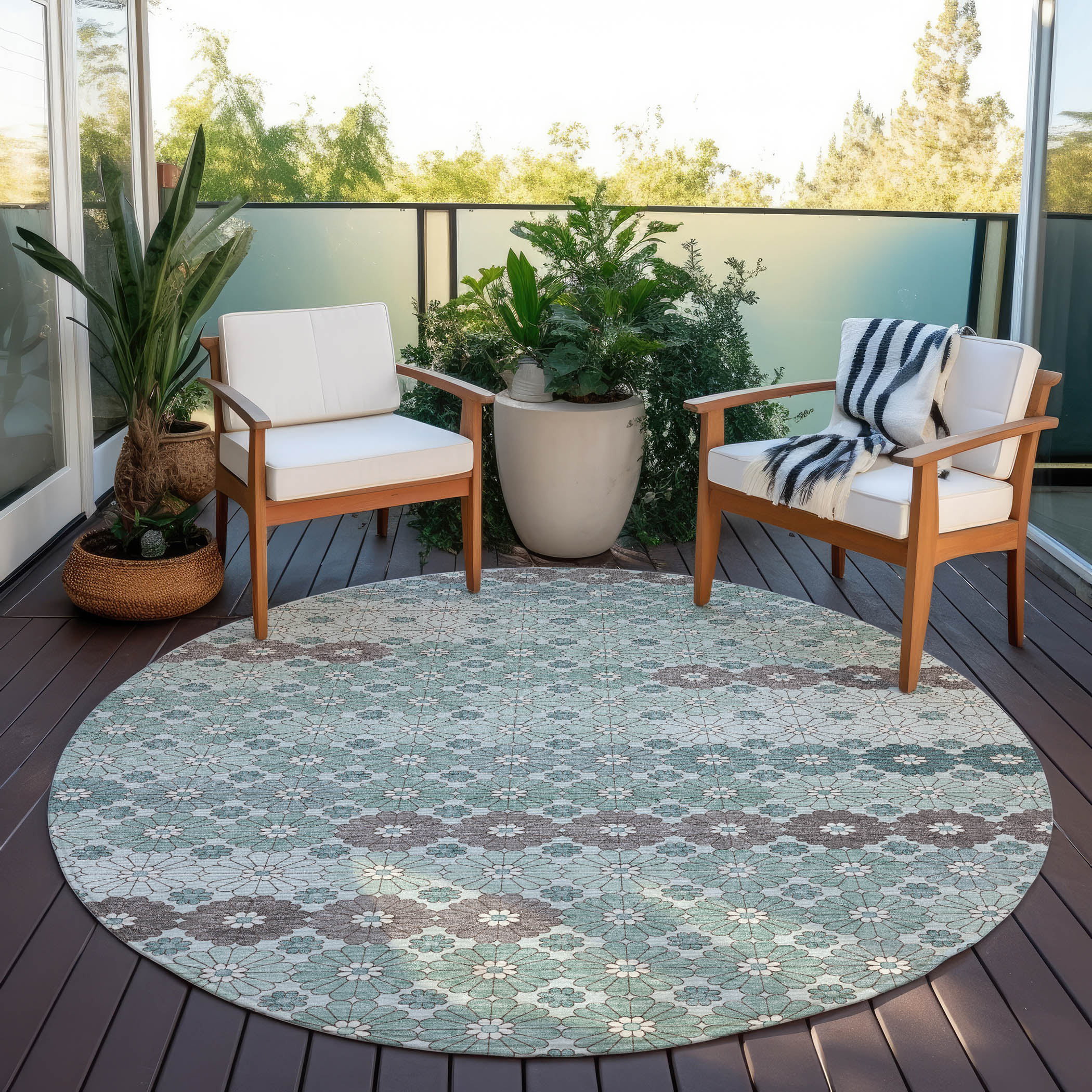 Addison Rugs ACN1678TE8RO rugs - View #6